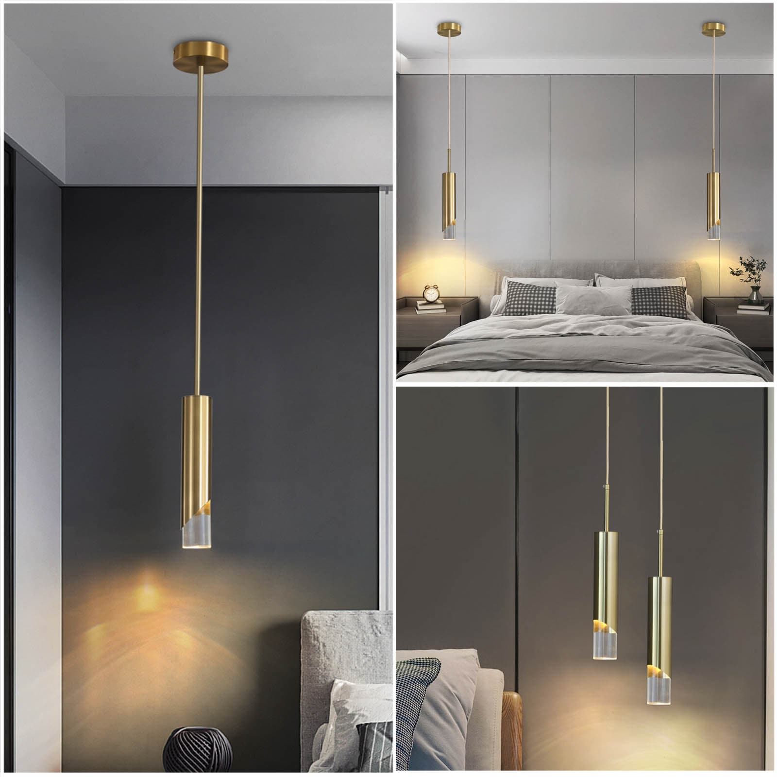 LamQee 06FTL0244AGD Pendant-Lights - View #5