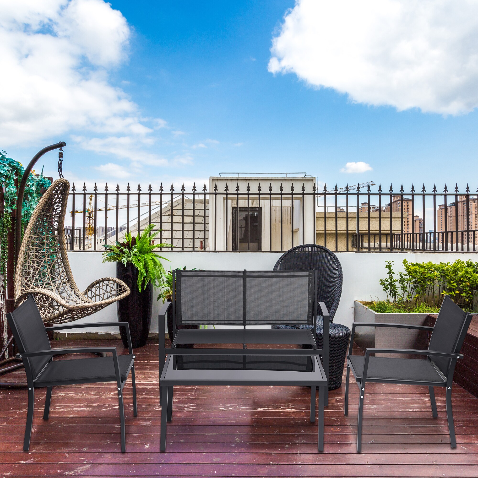 Flynama YC-V-23226 Patio-Conversation-Sets - View #2