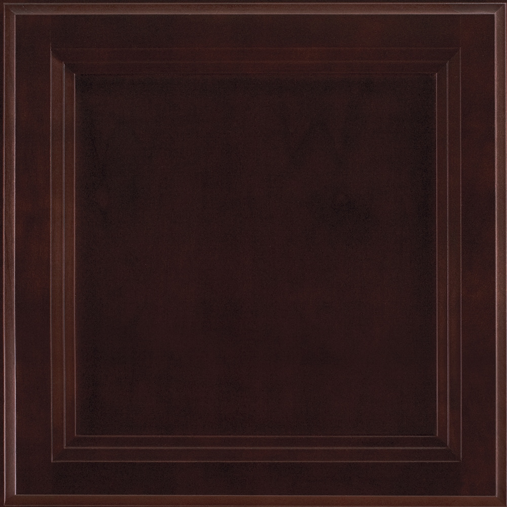 Shenandoah 97859 Dominion 14.5625-in W x 14.5-in H Java Stained Cherry Kitchen Cabinet Sample (Door Sample)