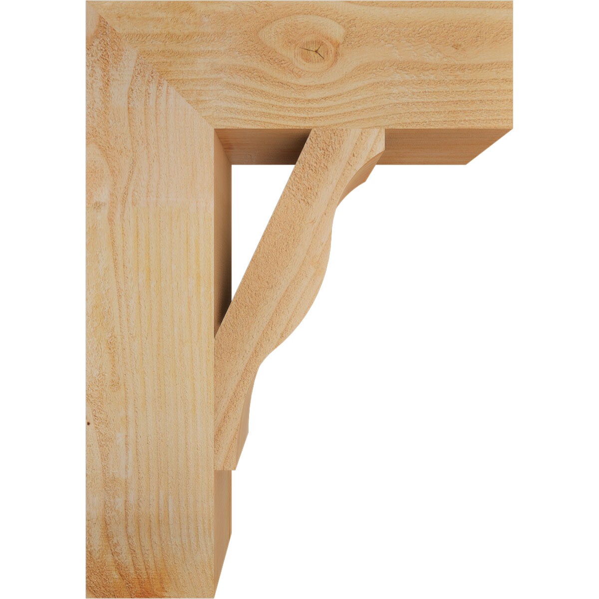Ekena Millwork BKT06X20X28FST05RDF Exterior-Brackets-Braces - View #3