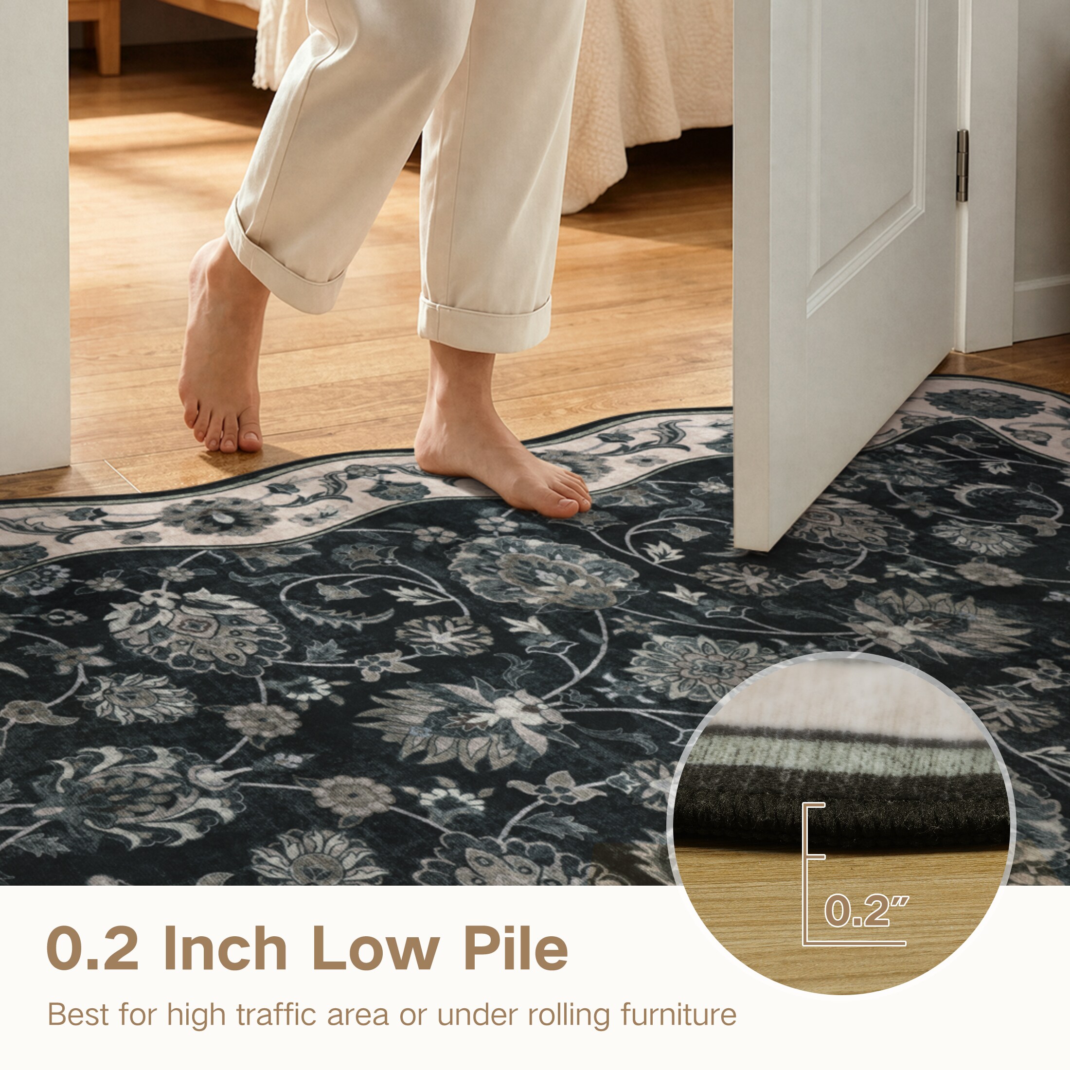 Lahome AR-DYR-726-H57 rugs - View #2