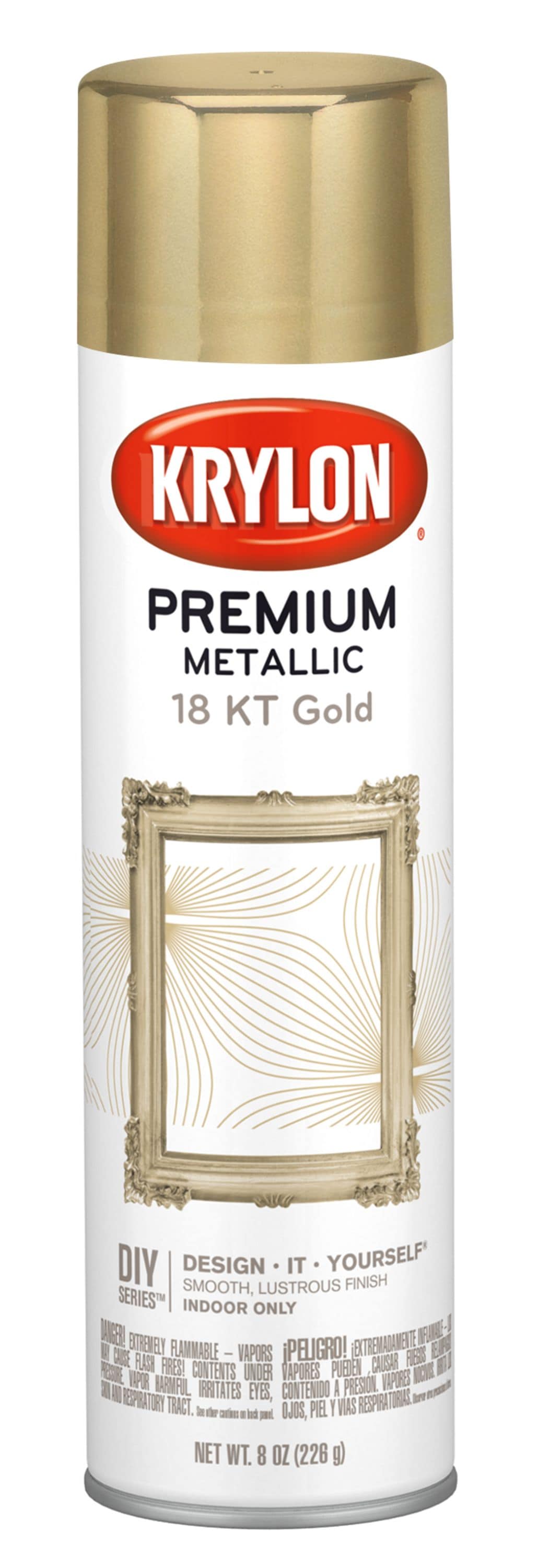 Rust-Oleum Universal Gloss Vintage Gold Metallic Spray Paint and Primer In  One (NET WT. 11-oz)