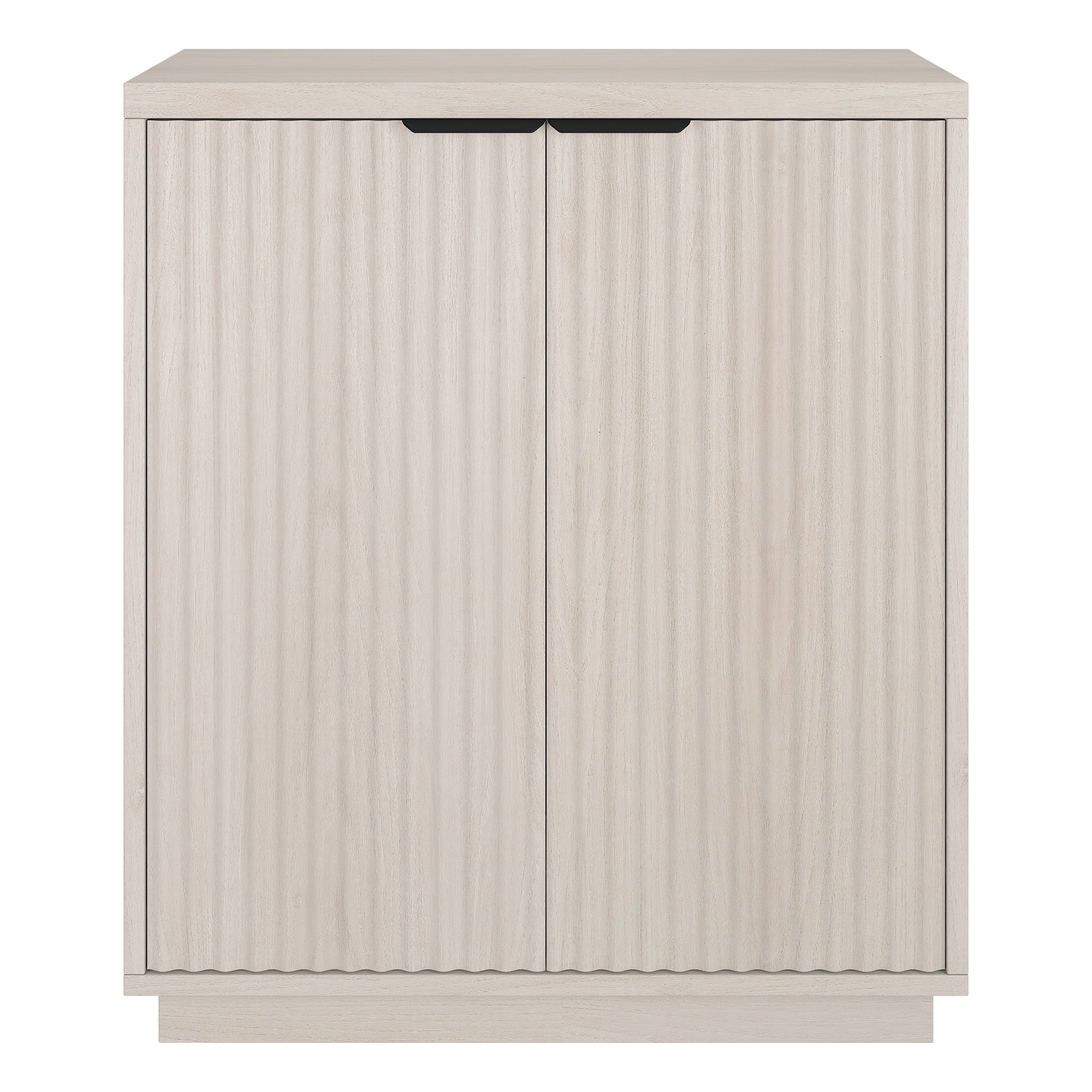 Alder White 28" Freestanding Office Cabinet with Adjustable Shelving