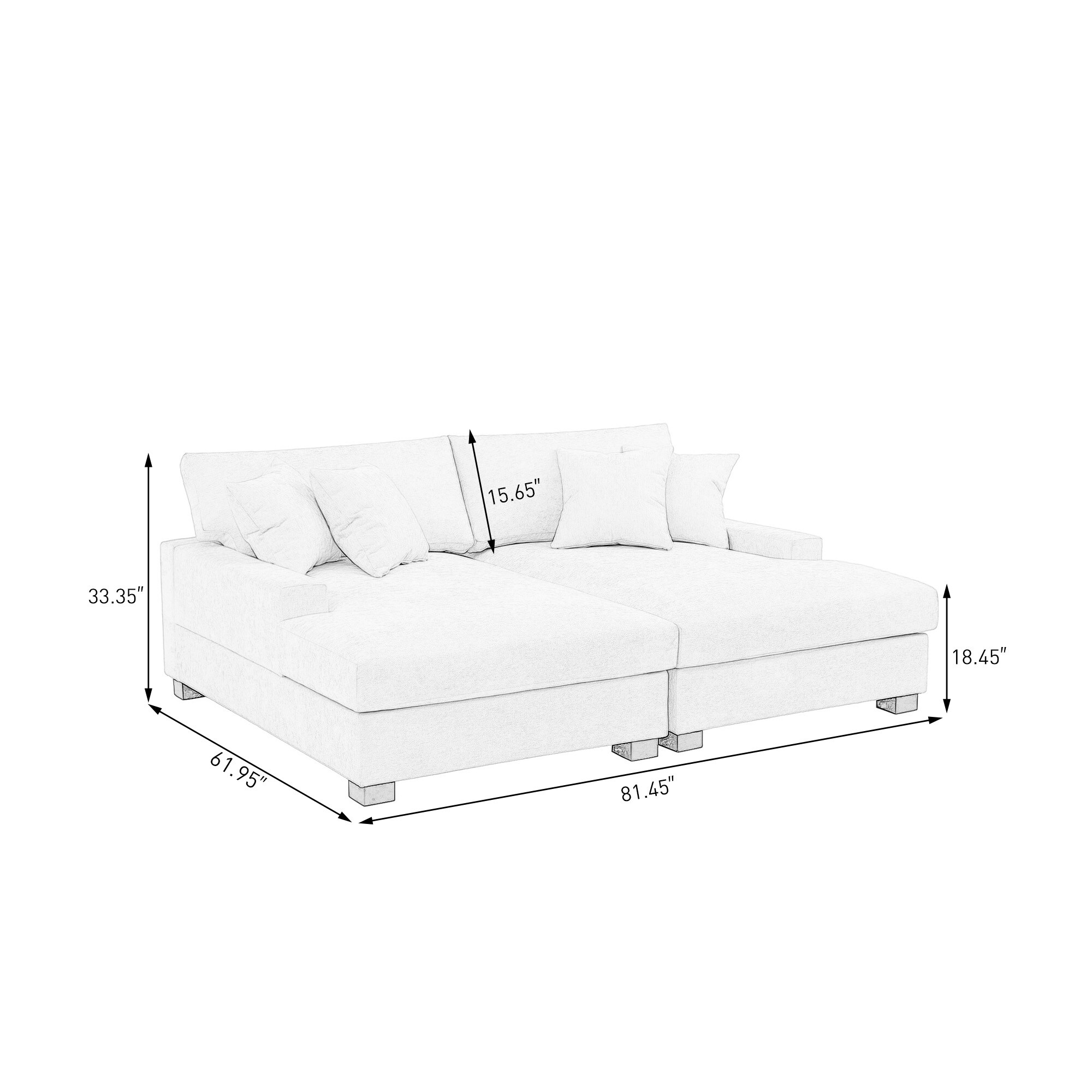 Dreamsidea LS-CS07C-K-01 Sofas-Loveseats - View #4