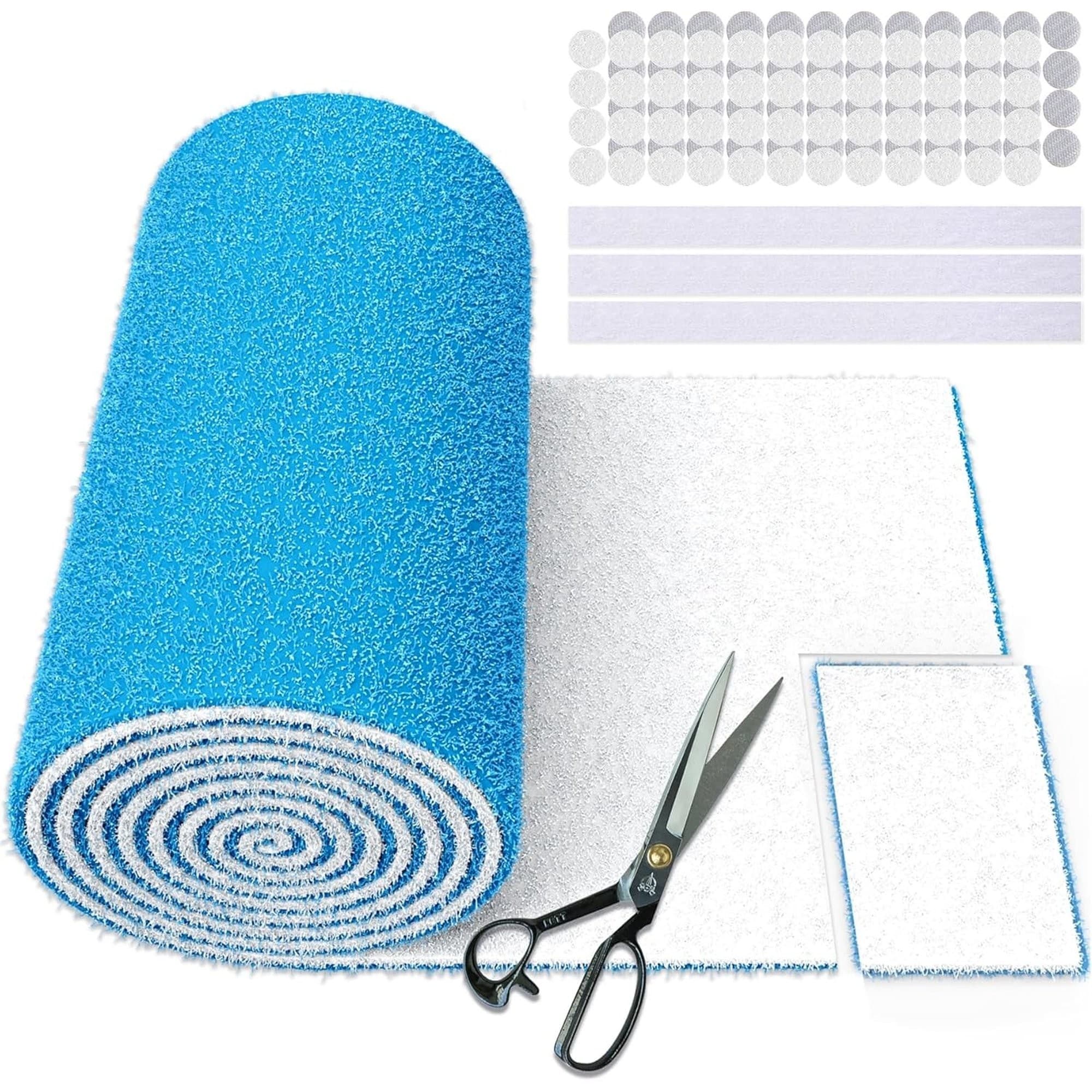 Wudkey 120 x 20 Inch MERV 8 Cut-to-Fit Vent Filter Roll with Adhesive Hook Tape