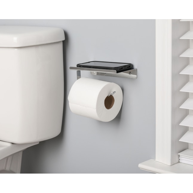 Hangs Over The Tank Convenient Single Roll Toilet Paper Tissue Holder Hanger