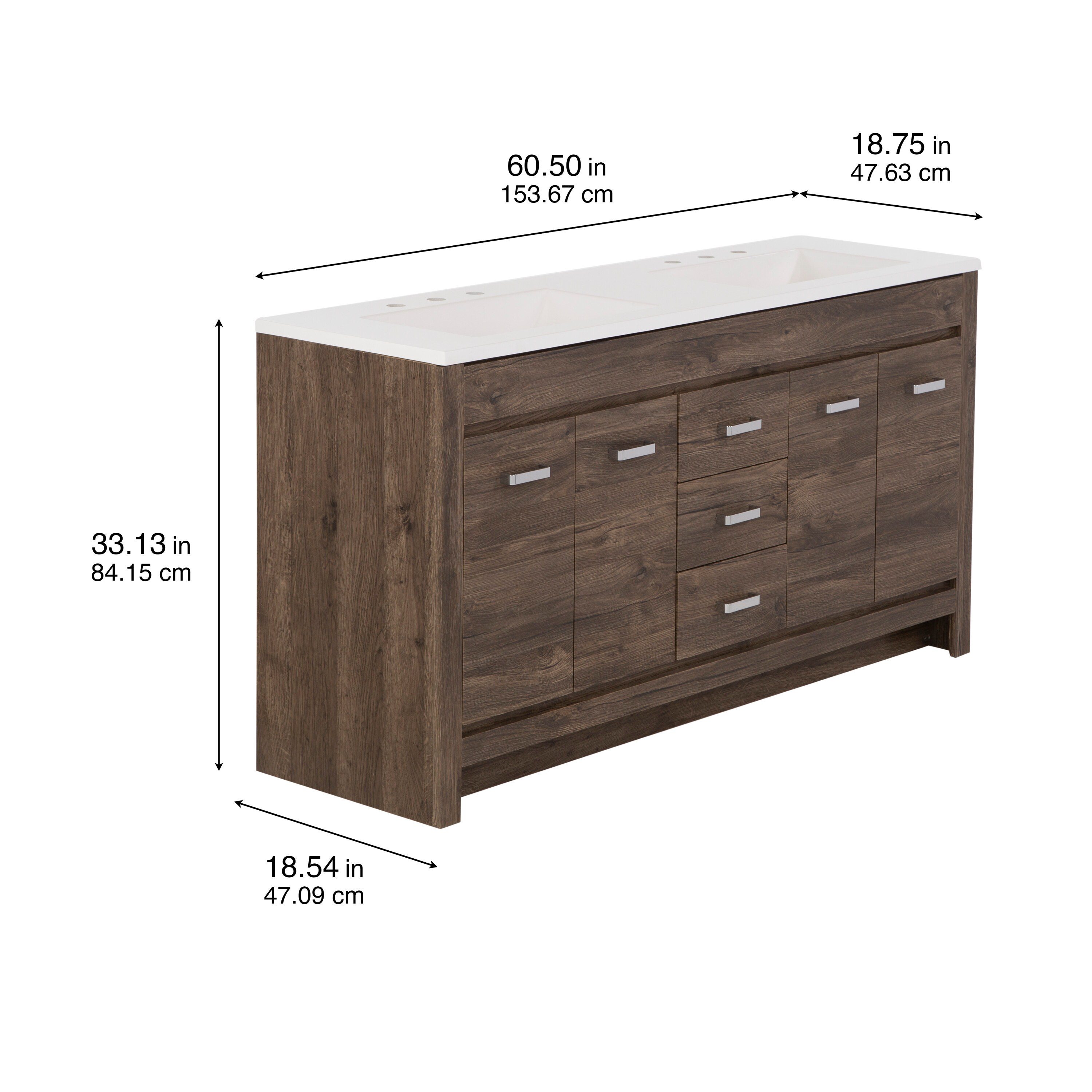 Diamond NOW C60W30055 Bath-Vanity-Combo - View #5