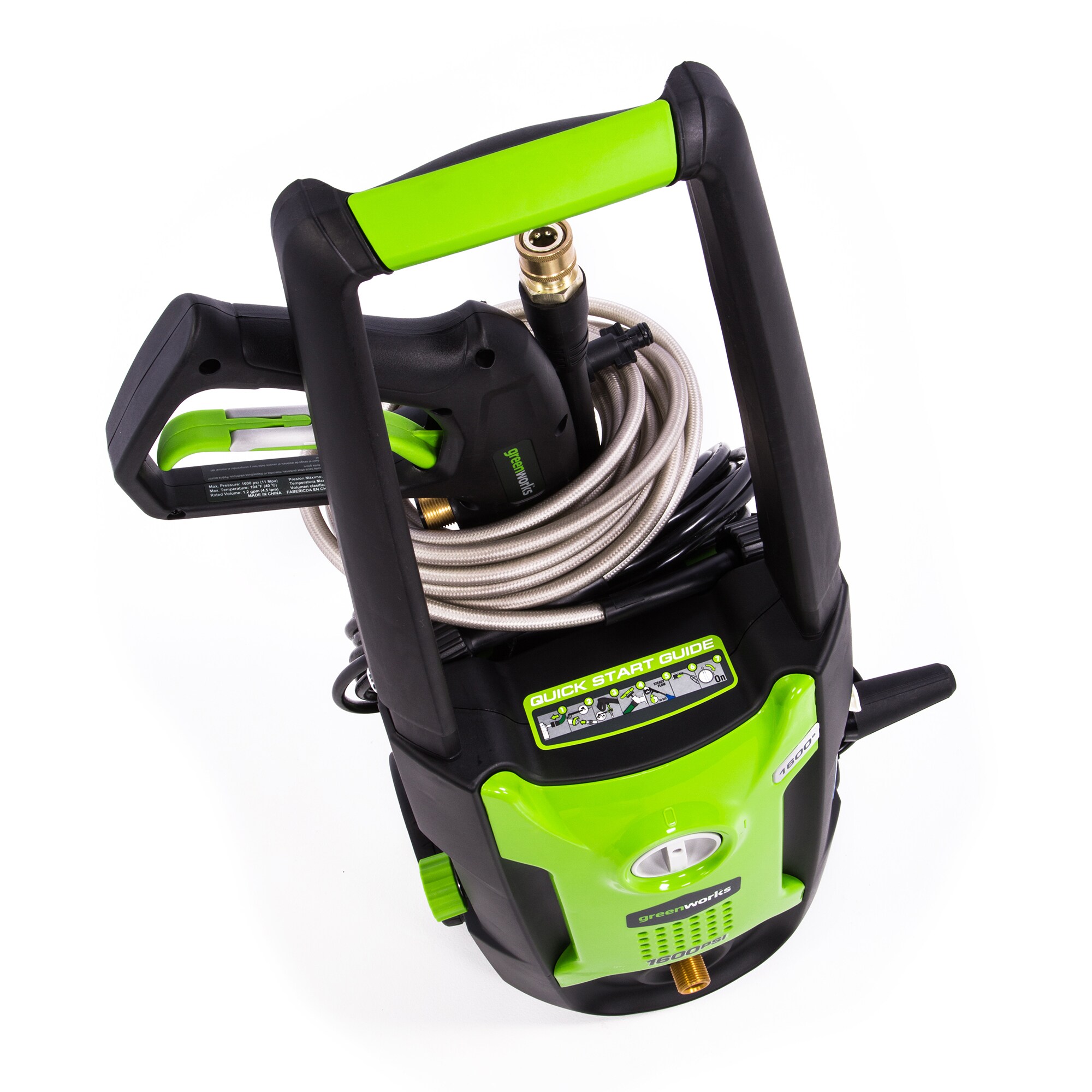 Greenworks 1600 PSI 1.2GallonGPM Cold Water Electric Pressure Washer