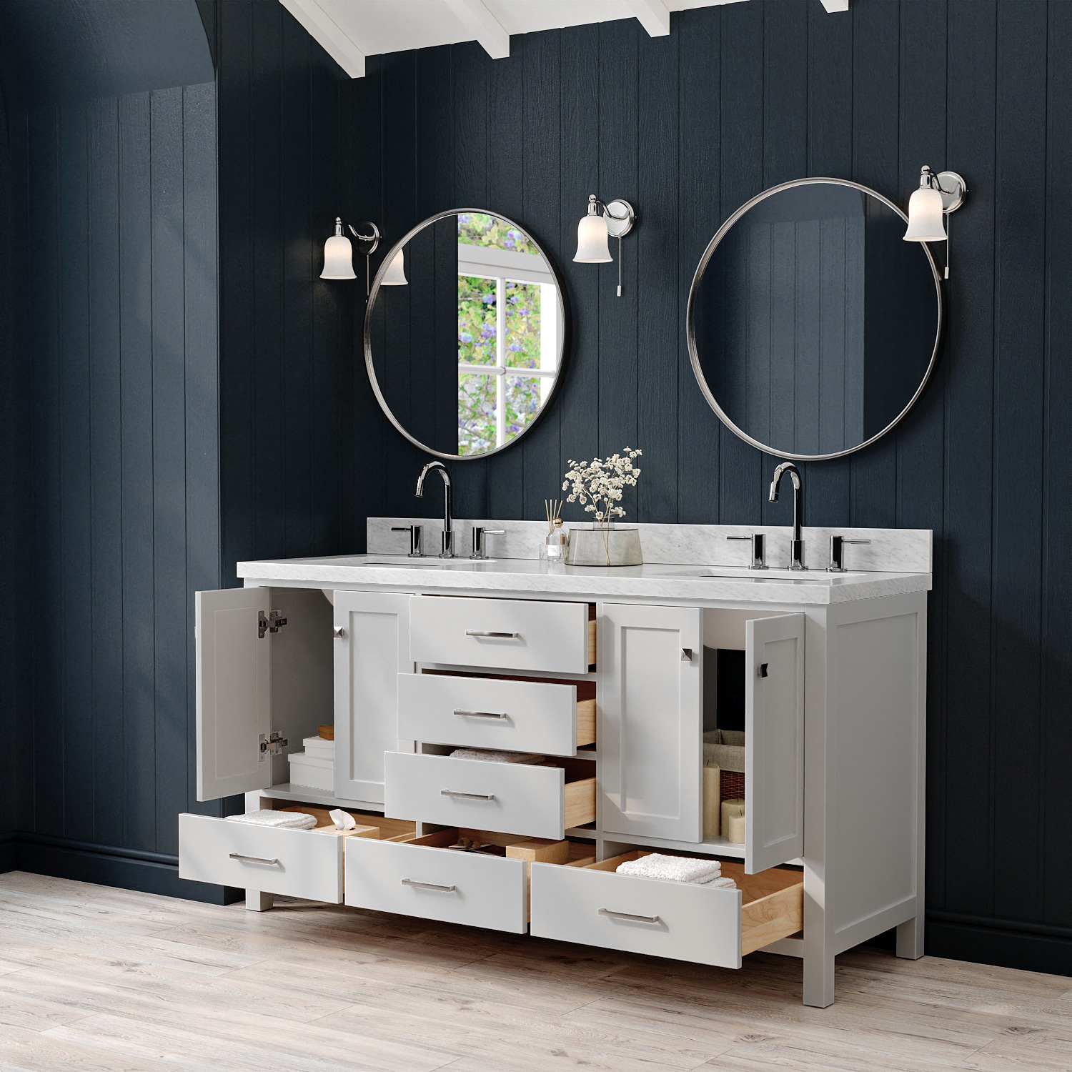 ARIEL A067DCWRVOGRY Bath-Vanity-Combo - View #3