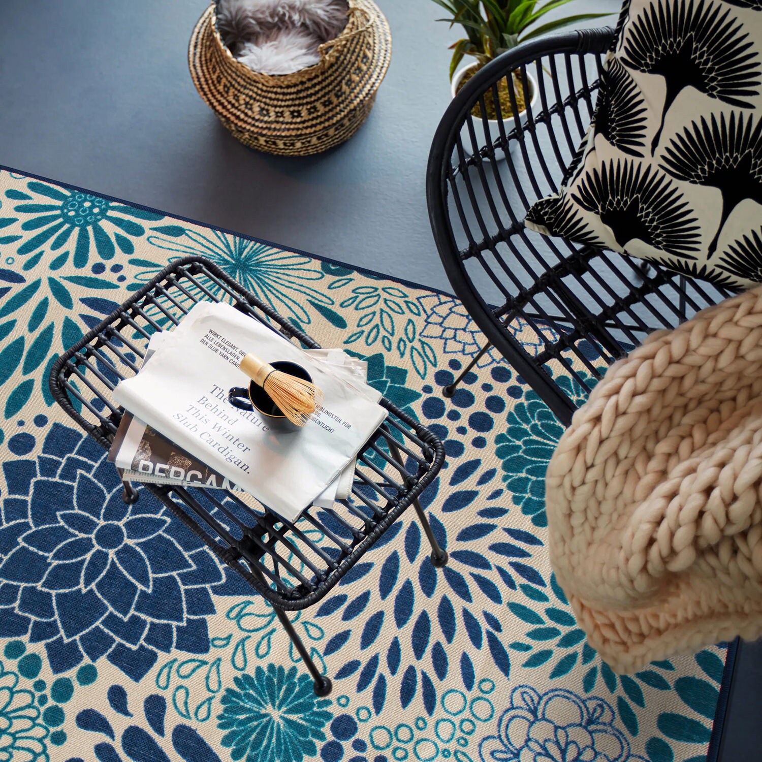 World Rug Gallery 9015BLUE5X7 rugs - View #10
