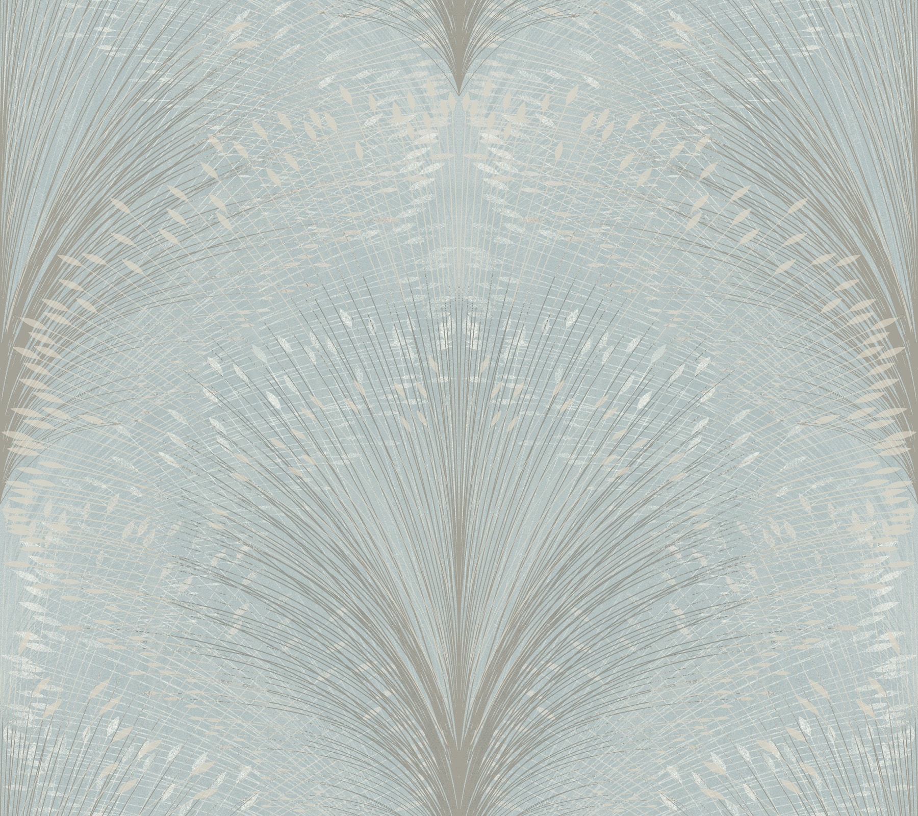 York Wallcoverings OI0685 New Origins 60.8-Sq. Feet Blue Non-woven Ivy/Vines Unpasted Wallpaper