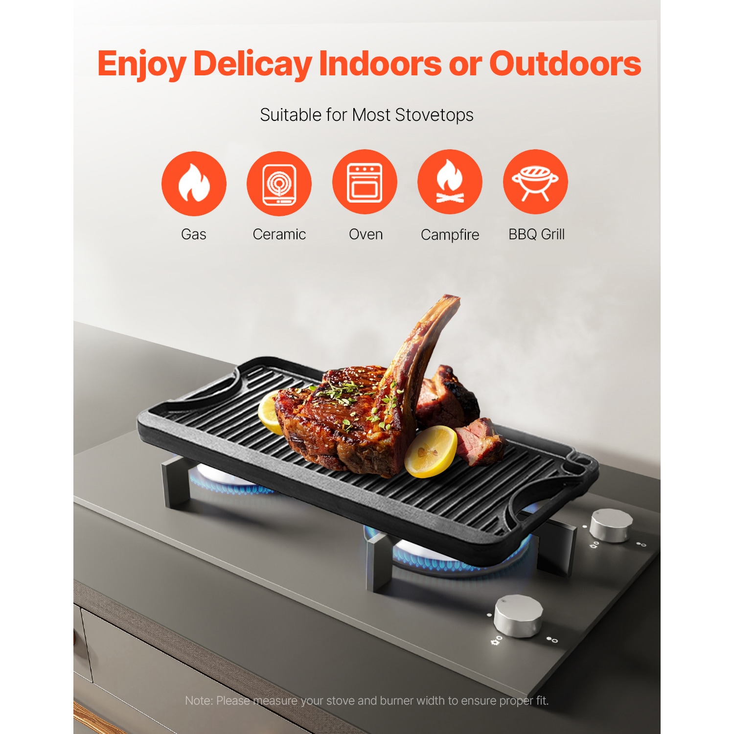 VEVOR SCSMJP2010IN07043V0 Grill-Toppers - View #3