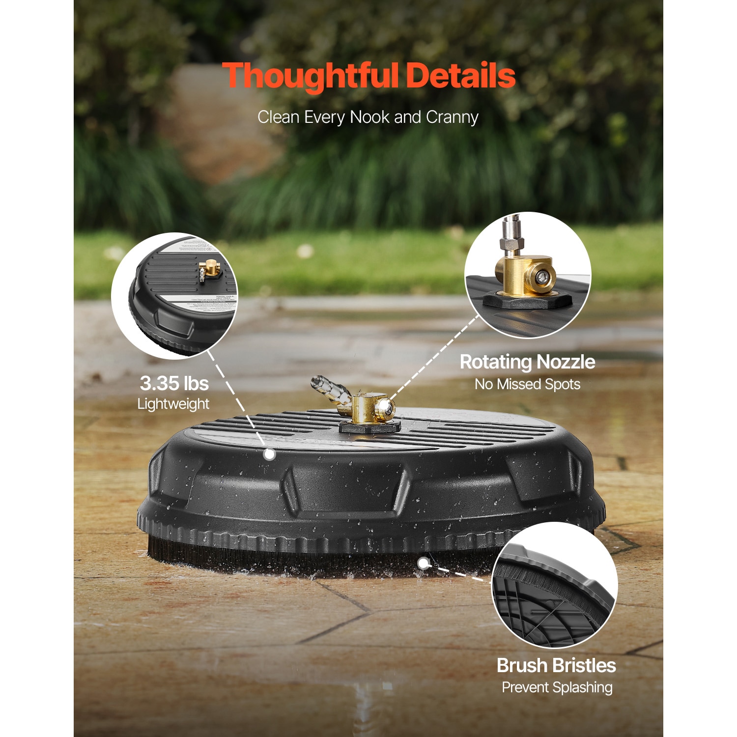 VEVOR SCGYQXJBMQJQ13215V0 Pw-Surface-Cleaners - View #5