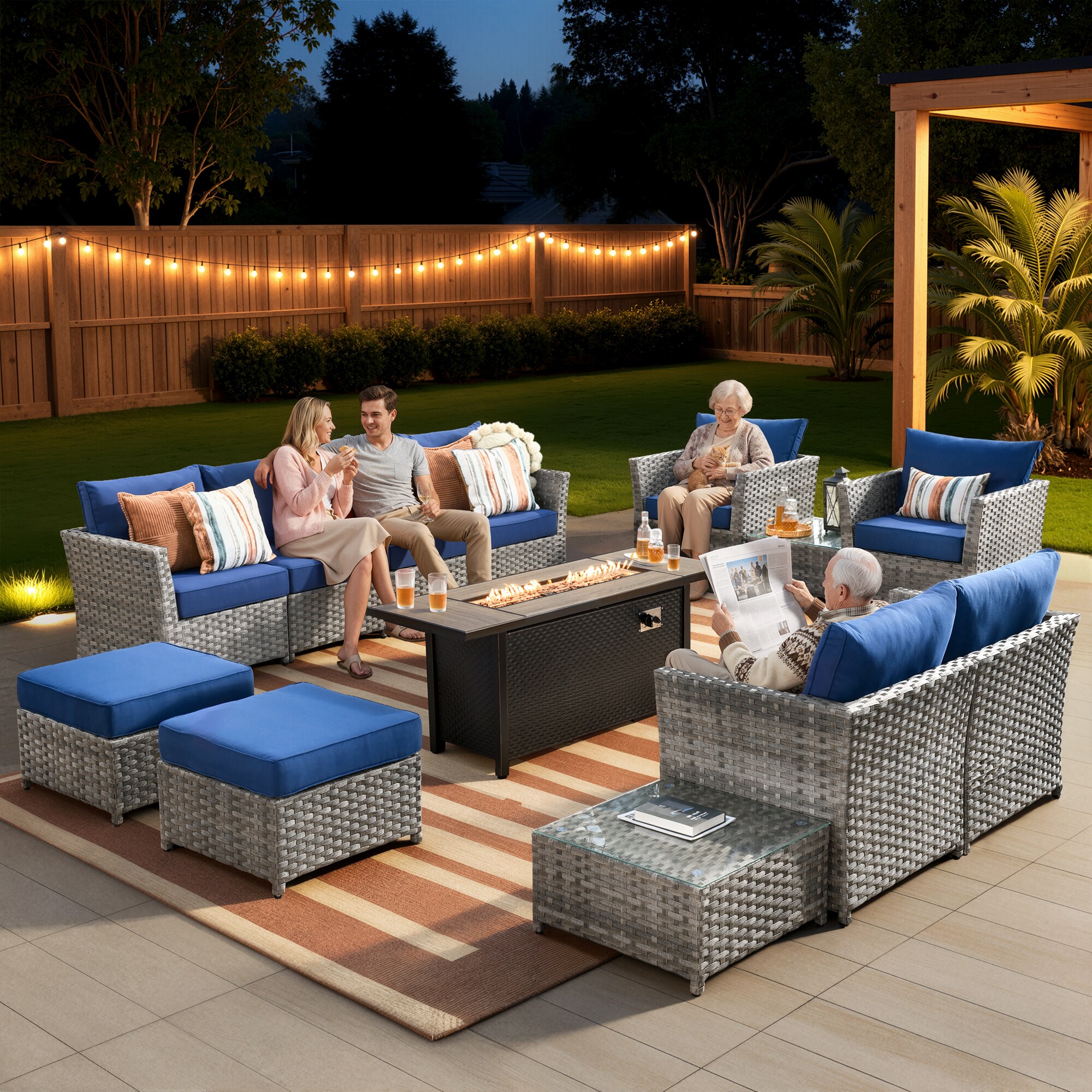 Pouuin SCFPBRS7012 Patio-Sofas-Daybeds - View #2
