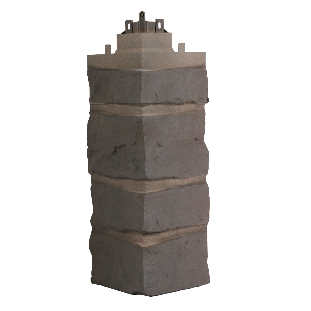 Exteria Building Products 28CCBCGFE Ledgestone Premium Bucks County Gray