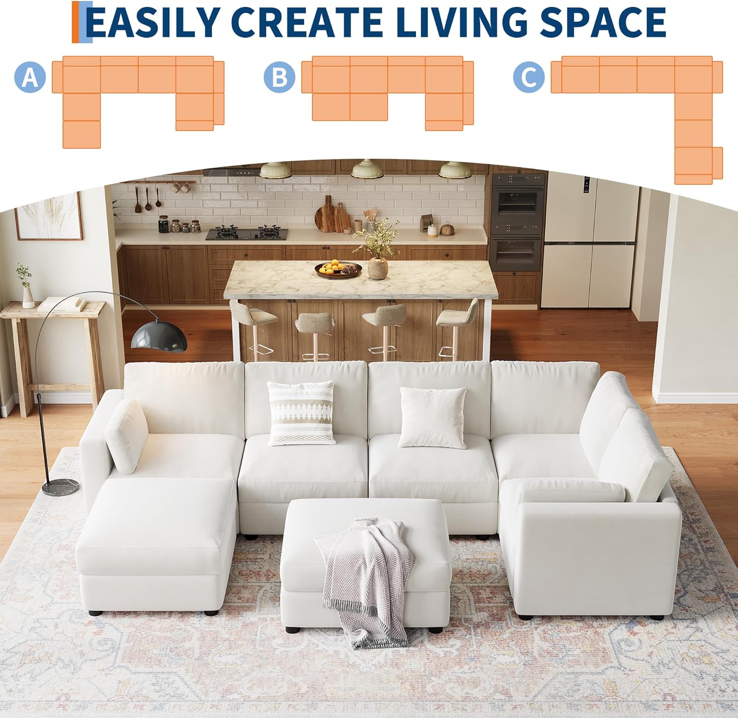 Garvee CJH-VAM-33XLFGUJ Sofas-Loveseats - View #8