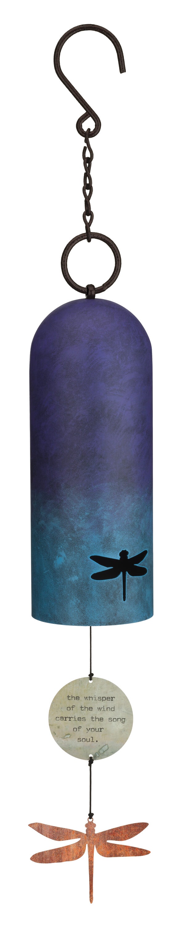Regal Art & Gift 13906 28-in Blue Metal Bell Wind Chime