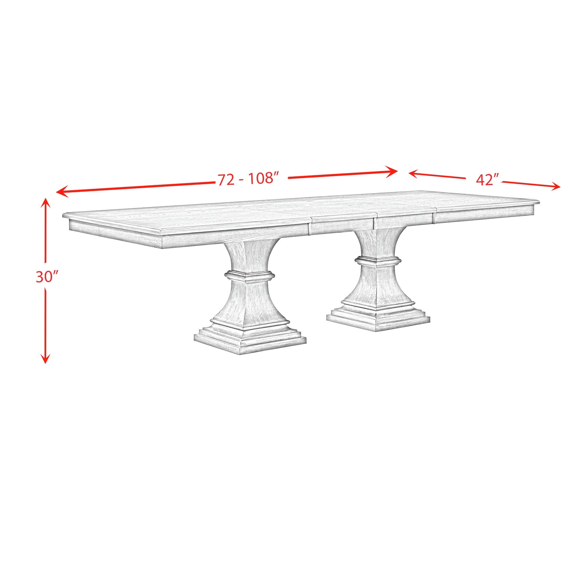 Picket House Furnishings D-10315-3-DT Dining-Tables - View #3