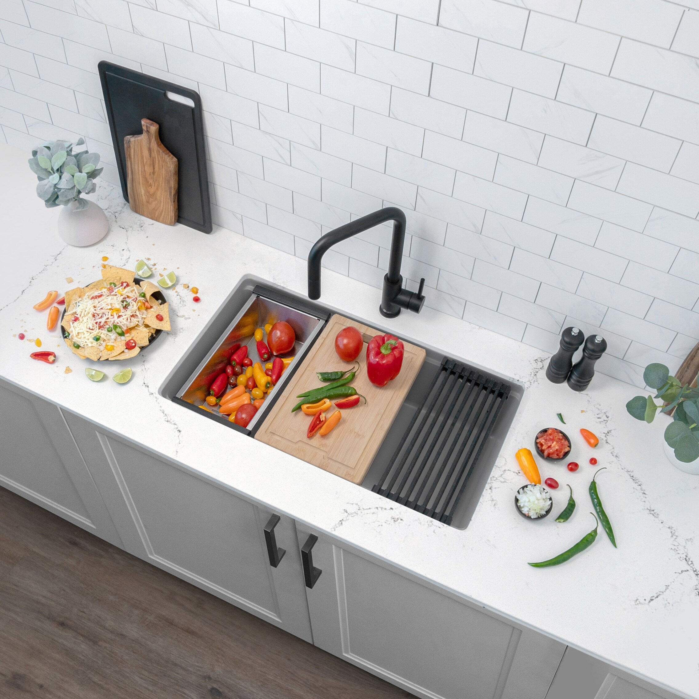 Stylish S-832WL1 Kitchen-Sinks - View #2