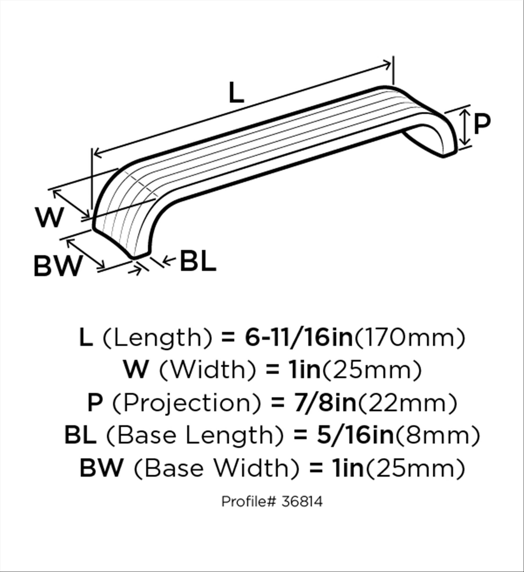 Amerock BP36814PN Cabinet-Pulls - View #6