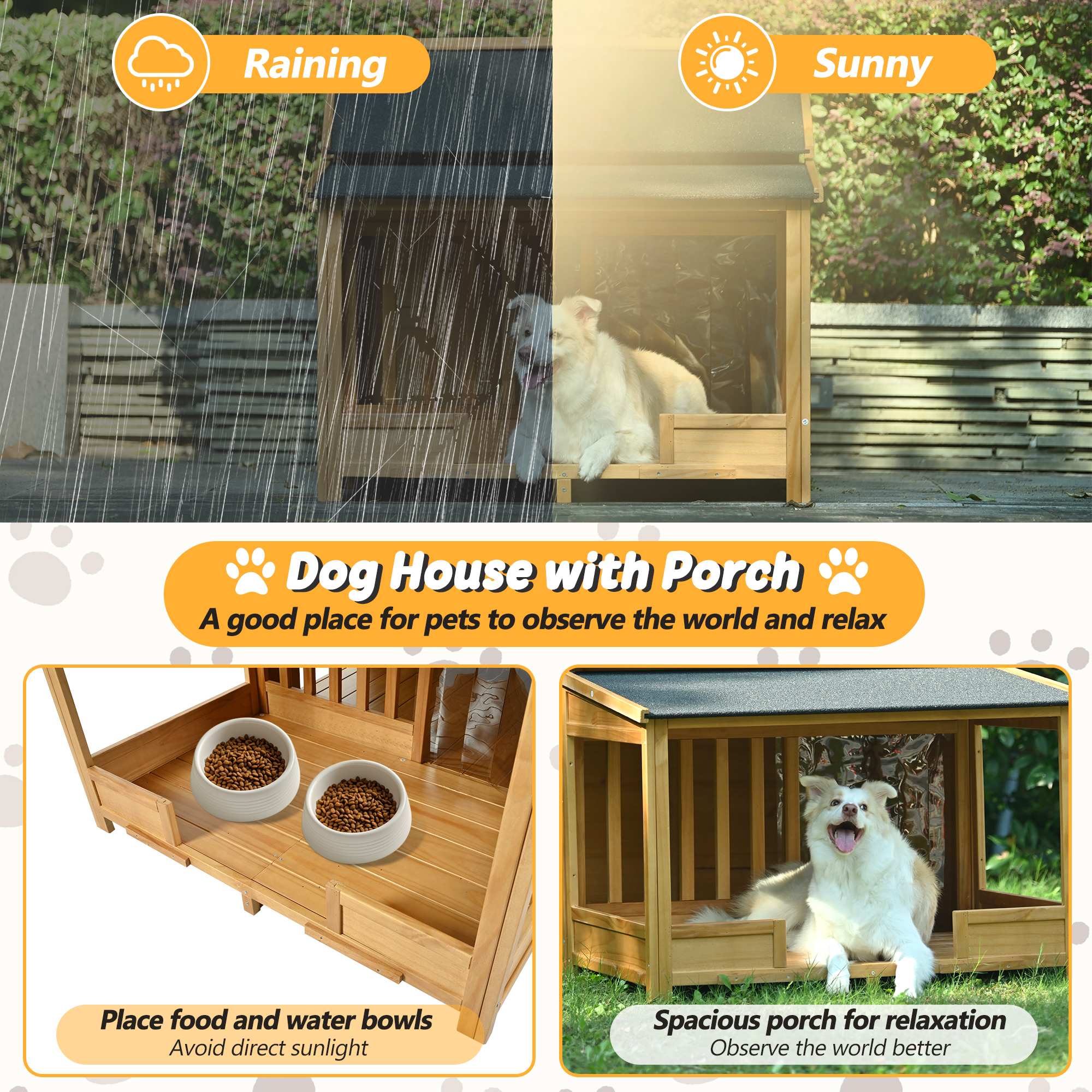 Vynxaria LEXY1592-DJCW-CWL032 Dog-Houses - View #7