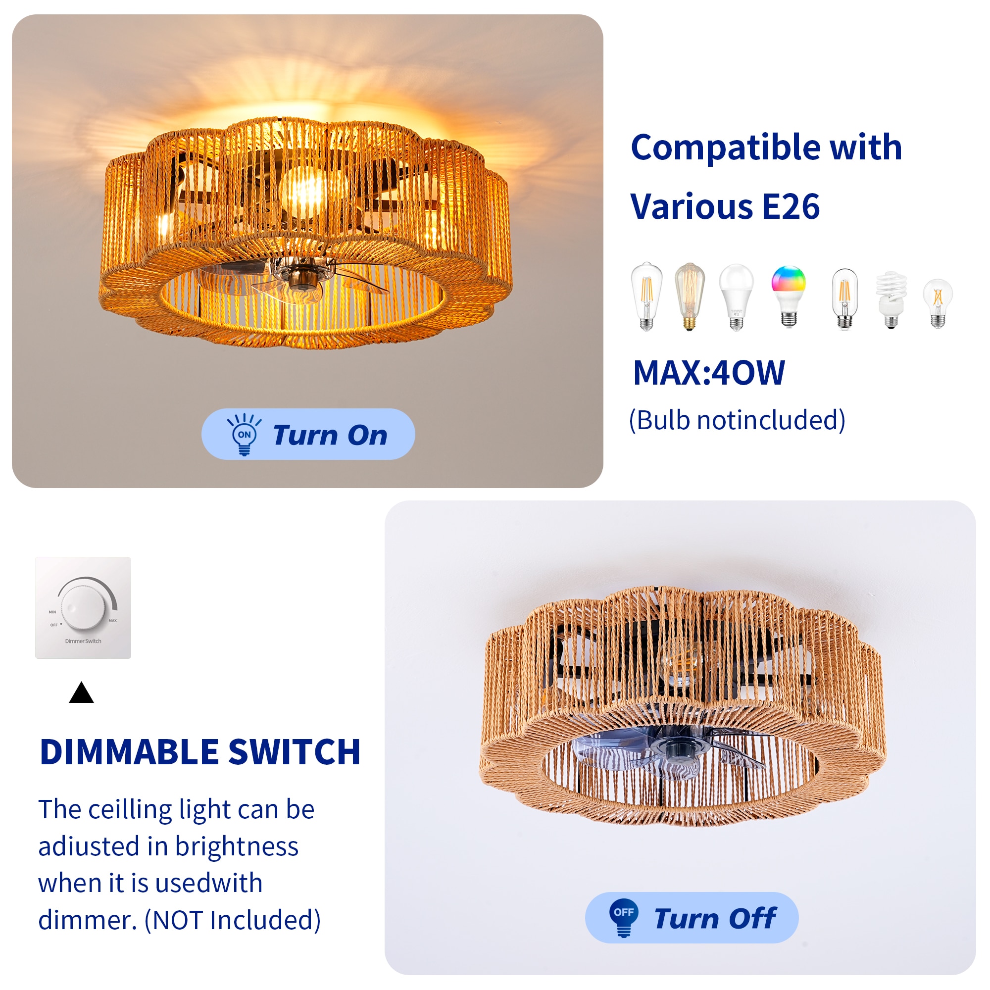 Zitrend 890555400 Ceiling-Fans - View #4
