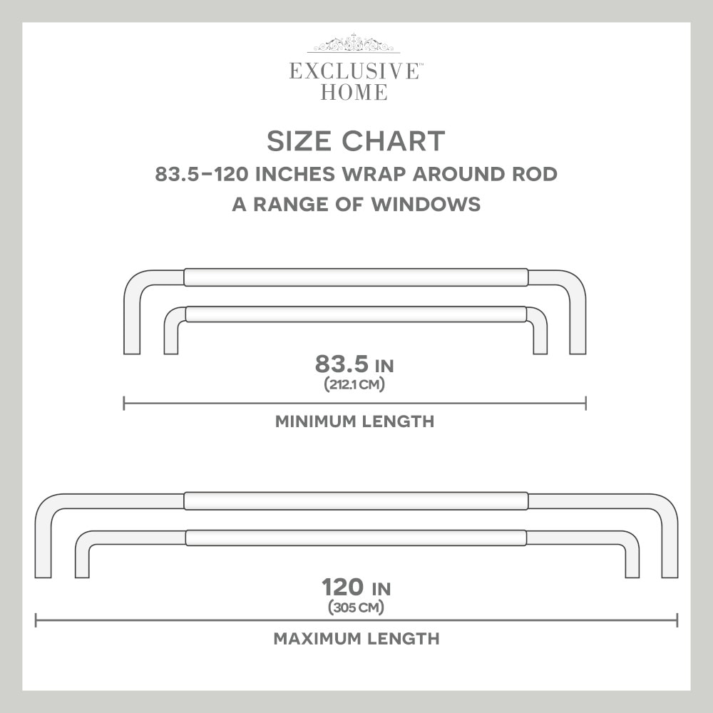Exclusive Home ER1028-01 66120 Curtain-Rods - View #5