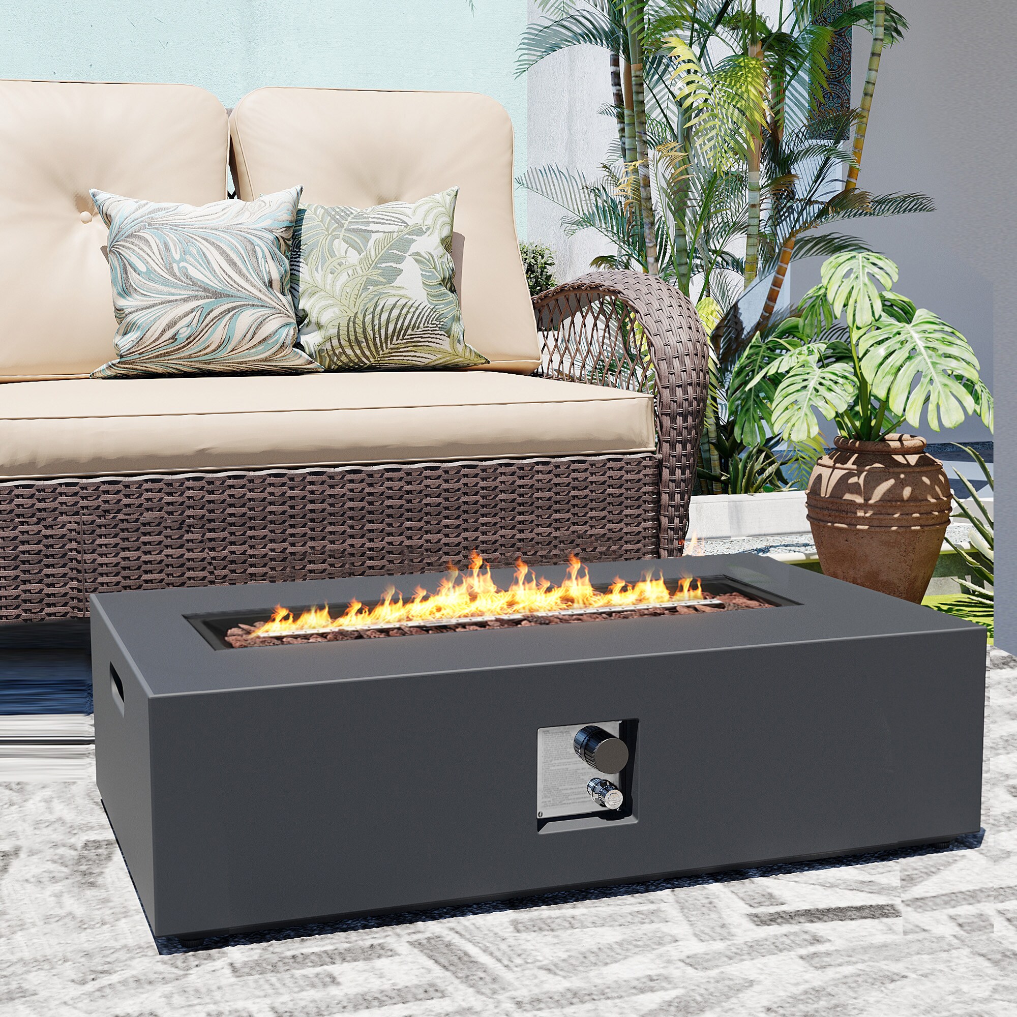Patio Watcher 42TP-CFX-GREY-KDWST Outdoor-Gas-Firepits - View #3
