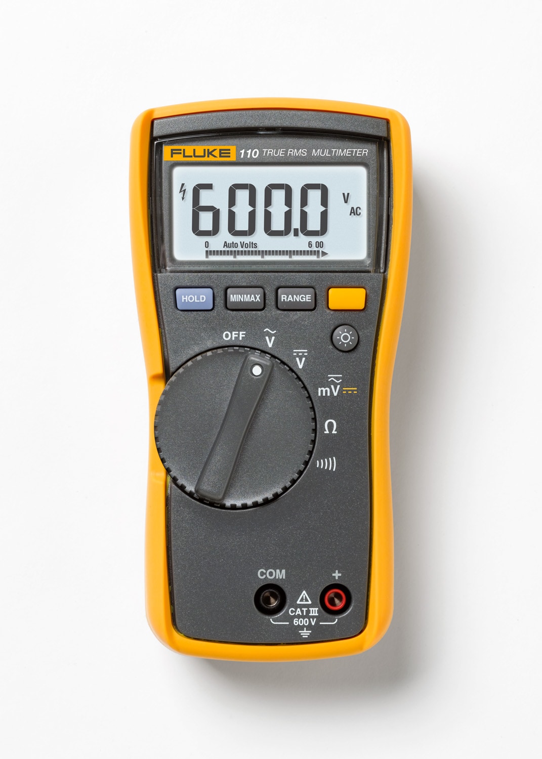Fluke 110 Plus Electrical True-rms 10 Amp 600-Volt Digital Truerms Multimeter (Battery Included) in department at Lowes.com