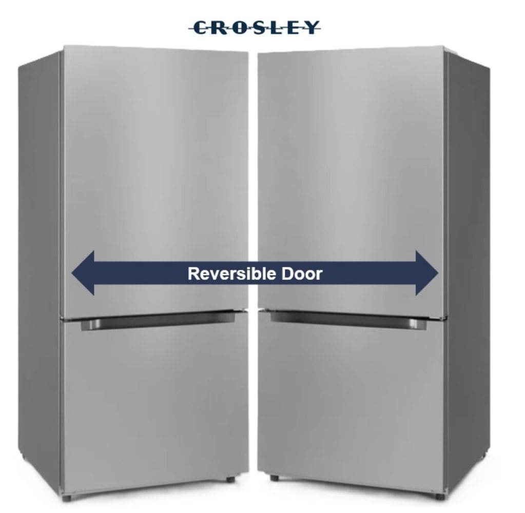 Crosley 18.7-cu ft Standard-Depth 30-in Wide Bottom-Freezer Refrigerator Ice Maker Optional (sold separately) ( Stainless ) ENERGY STAR Certified Sansujyuku sansujyuku.com