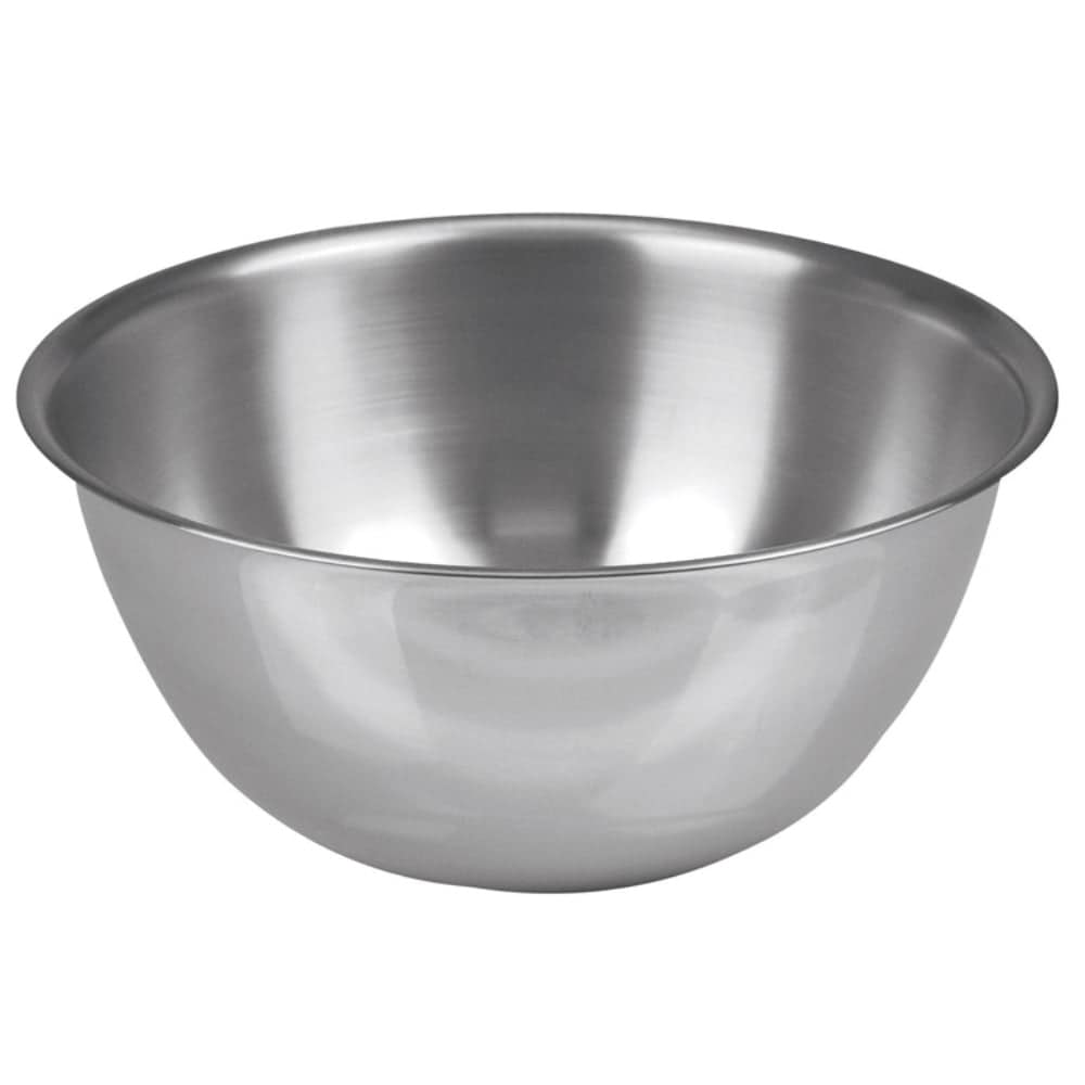 Fox Run  Stainless Steel Mixing Bowl 2.75 qt 8.75 in Silver