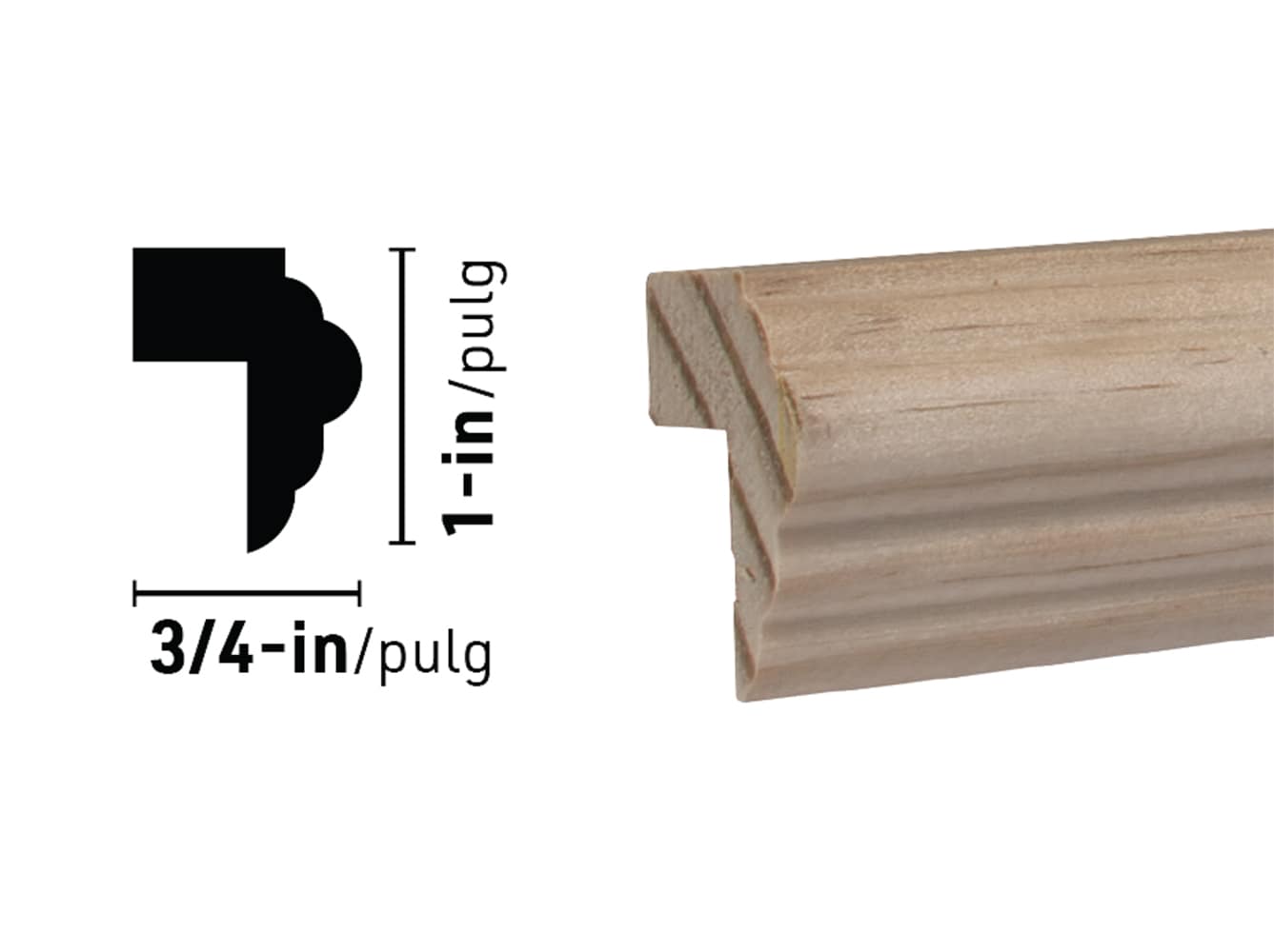 RELIABILT L007111008 Wall-Panel-Moulding - View #3