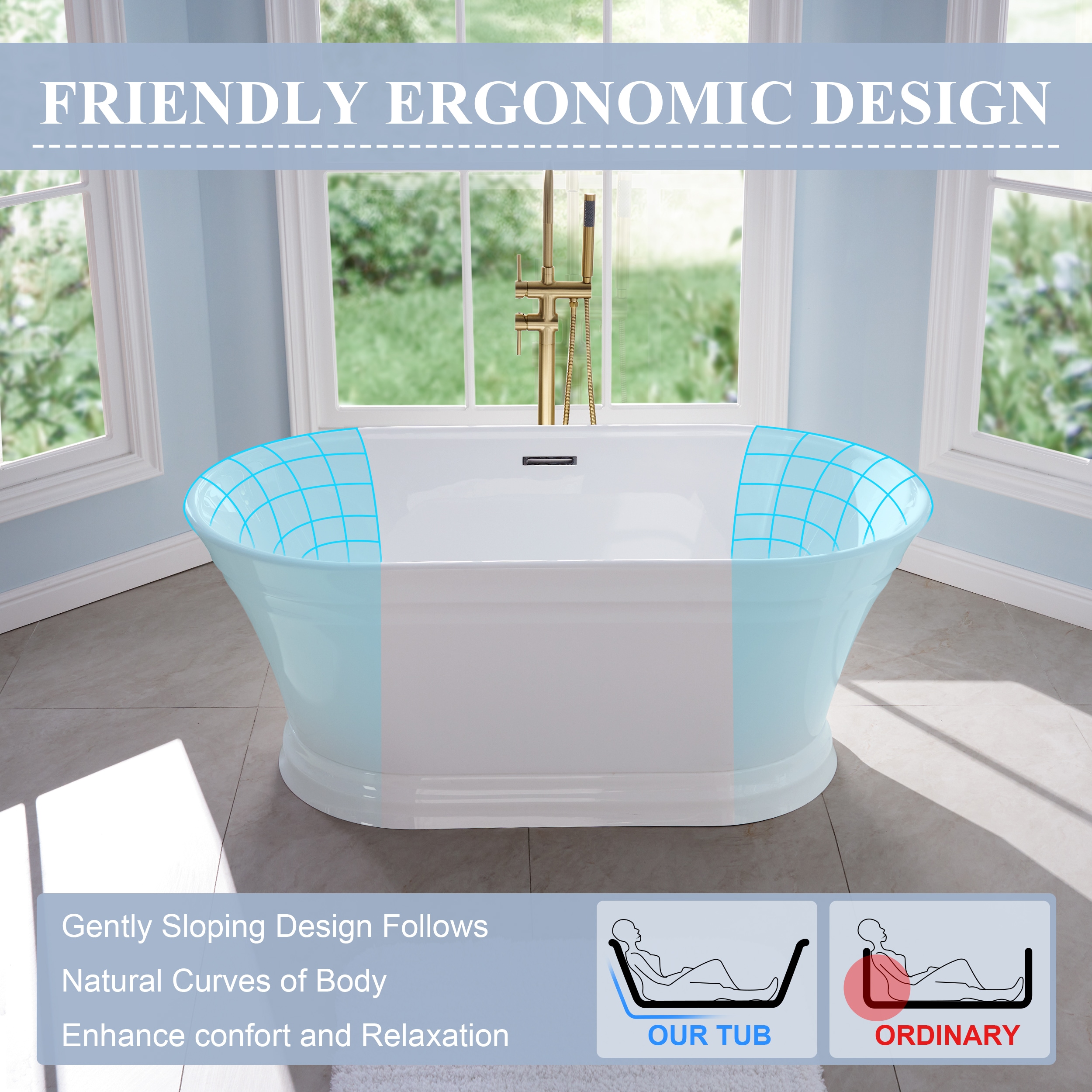 WELLFOR BCB1930BGM - WF bathtubs - View #13