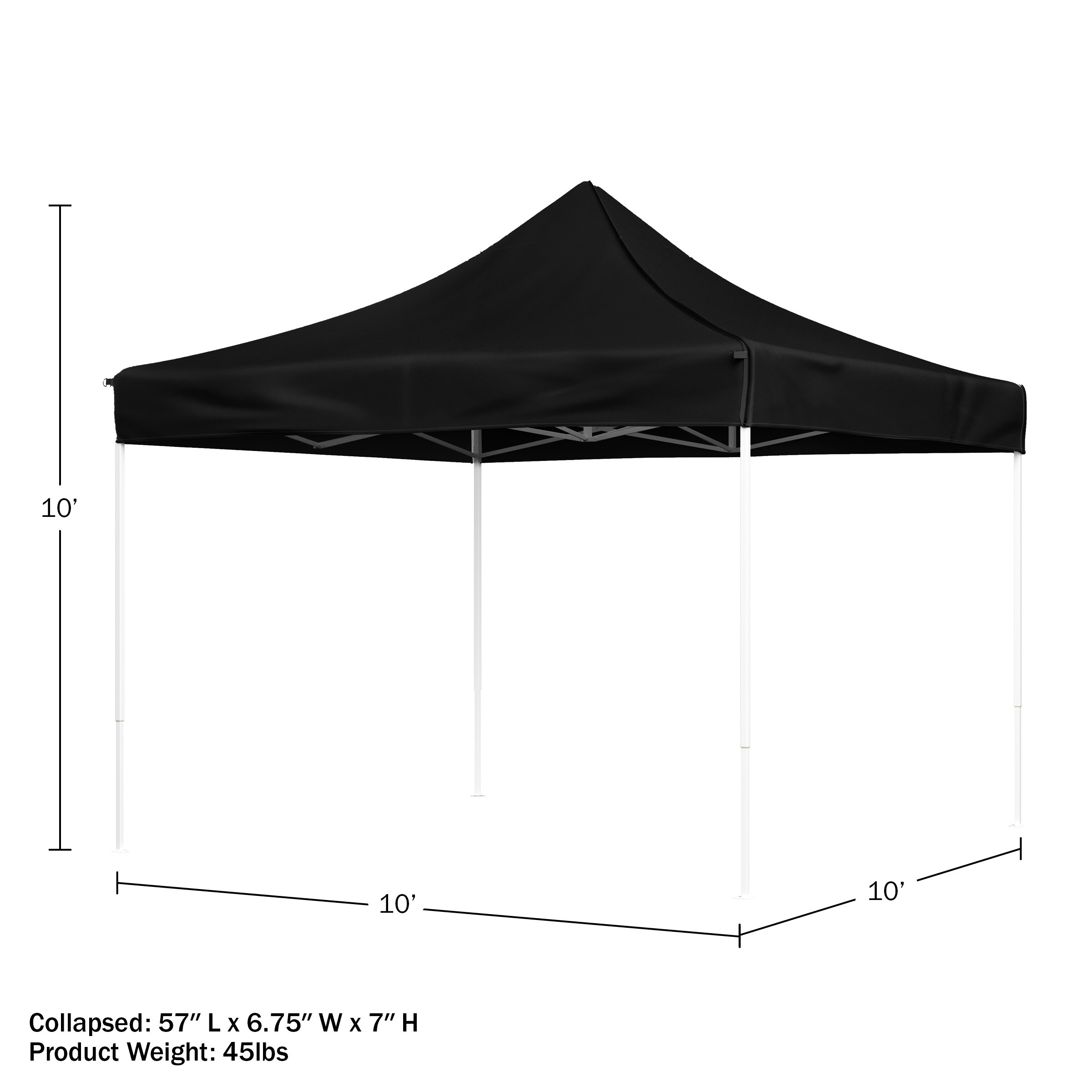 Stalwart 80-14-BLK Canopies-Sl - View #5