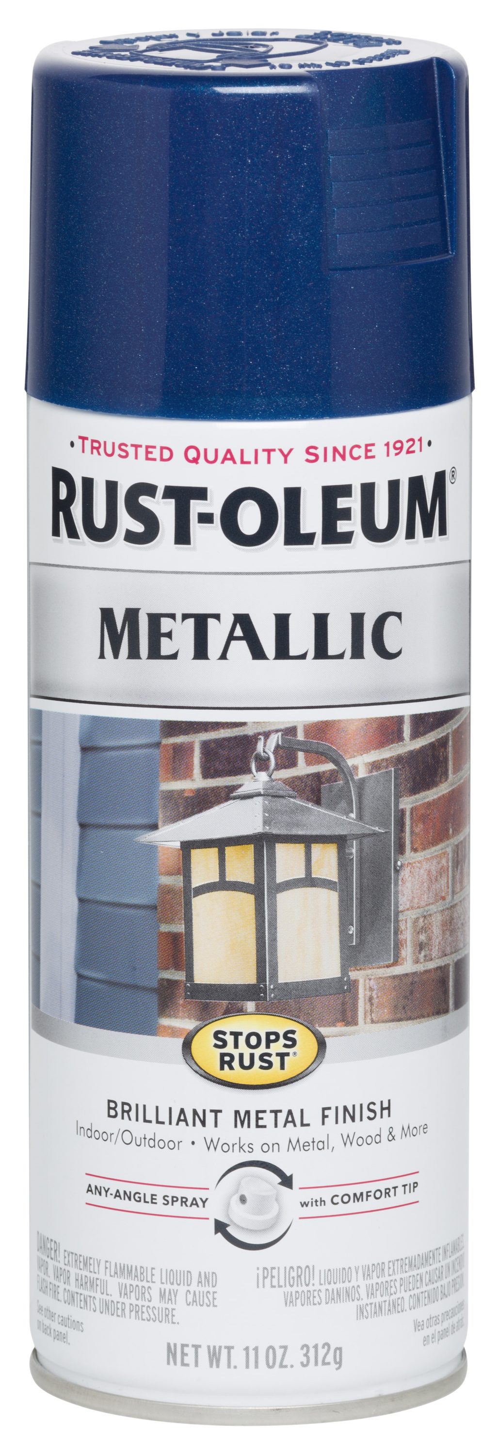 Rust-Oleum Professional Gloss Safety Blue Spray Paint (NET WT. 15