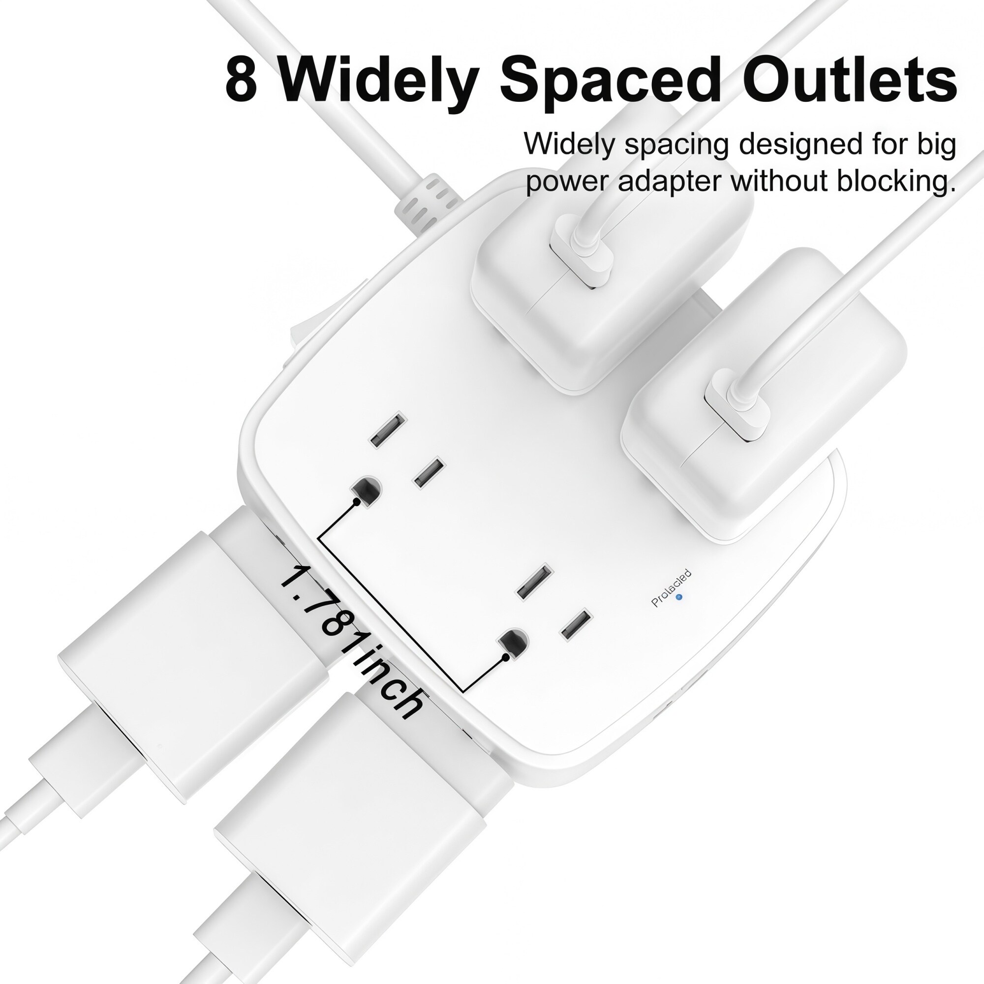 Numhew NHLYNN18277 Surge-Protectors - View #3