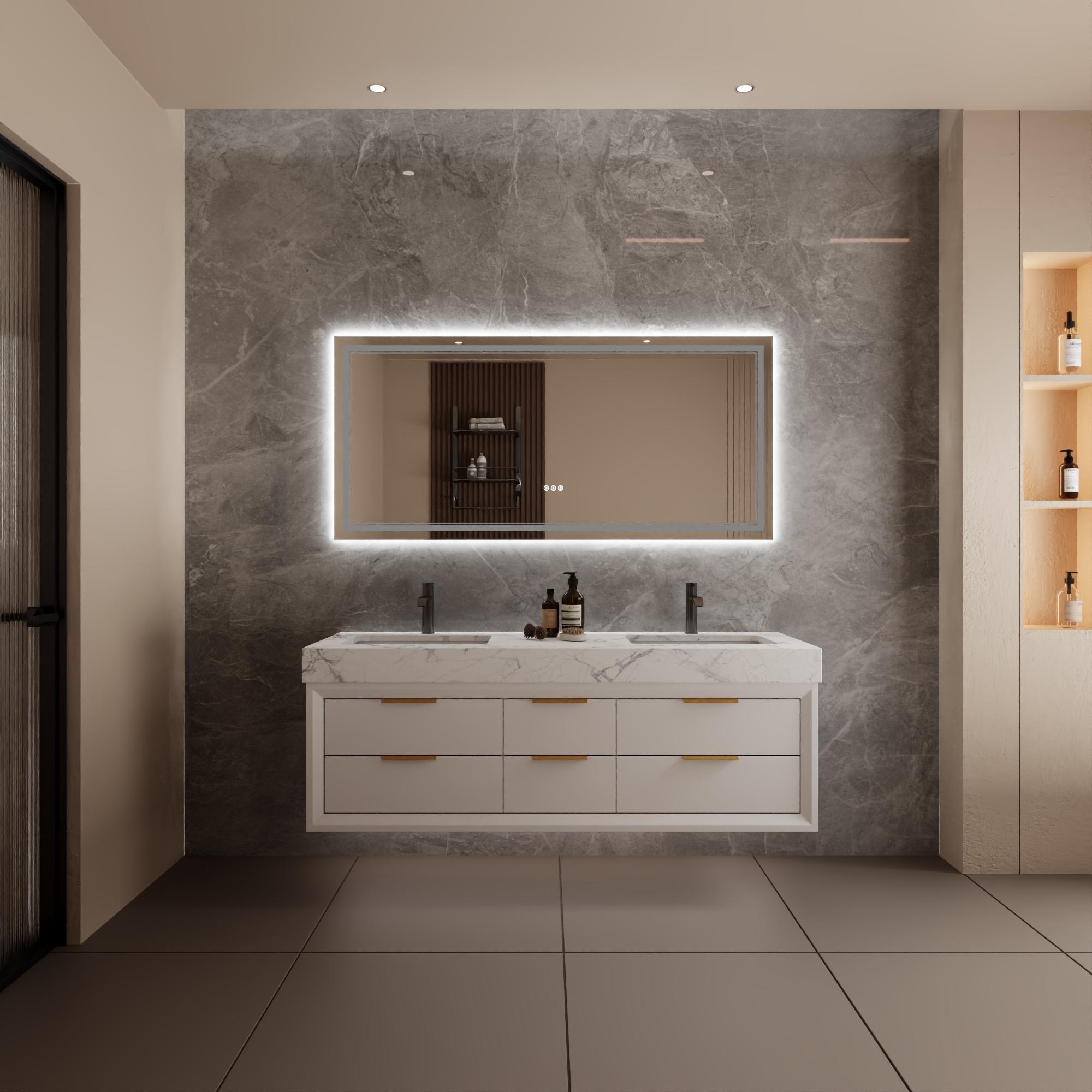 Bayfeve BFKF-3036D4-MIR Framed-Bath-Mirrors - View #16