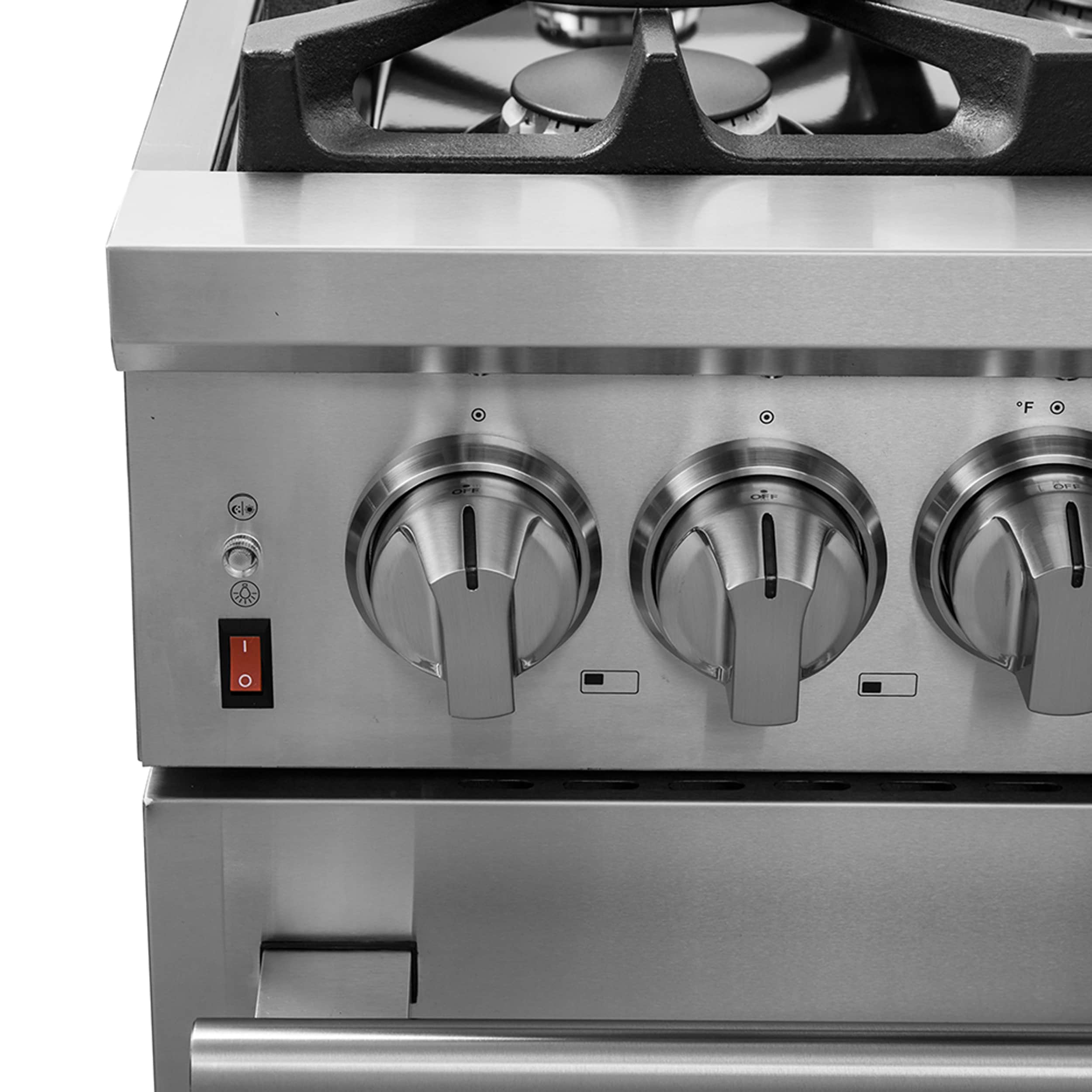 Massimo 36-inch Stainless Steel Dual Fuel Range with Griddle