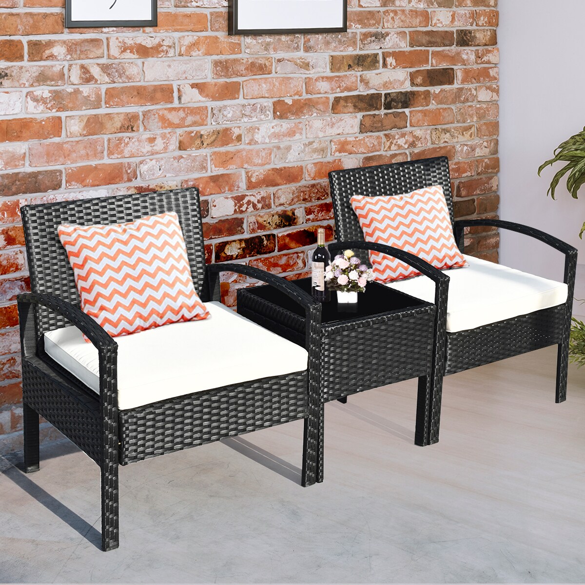 Costway CYW50257 Patio-Conversation-Sets - View #3