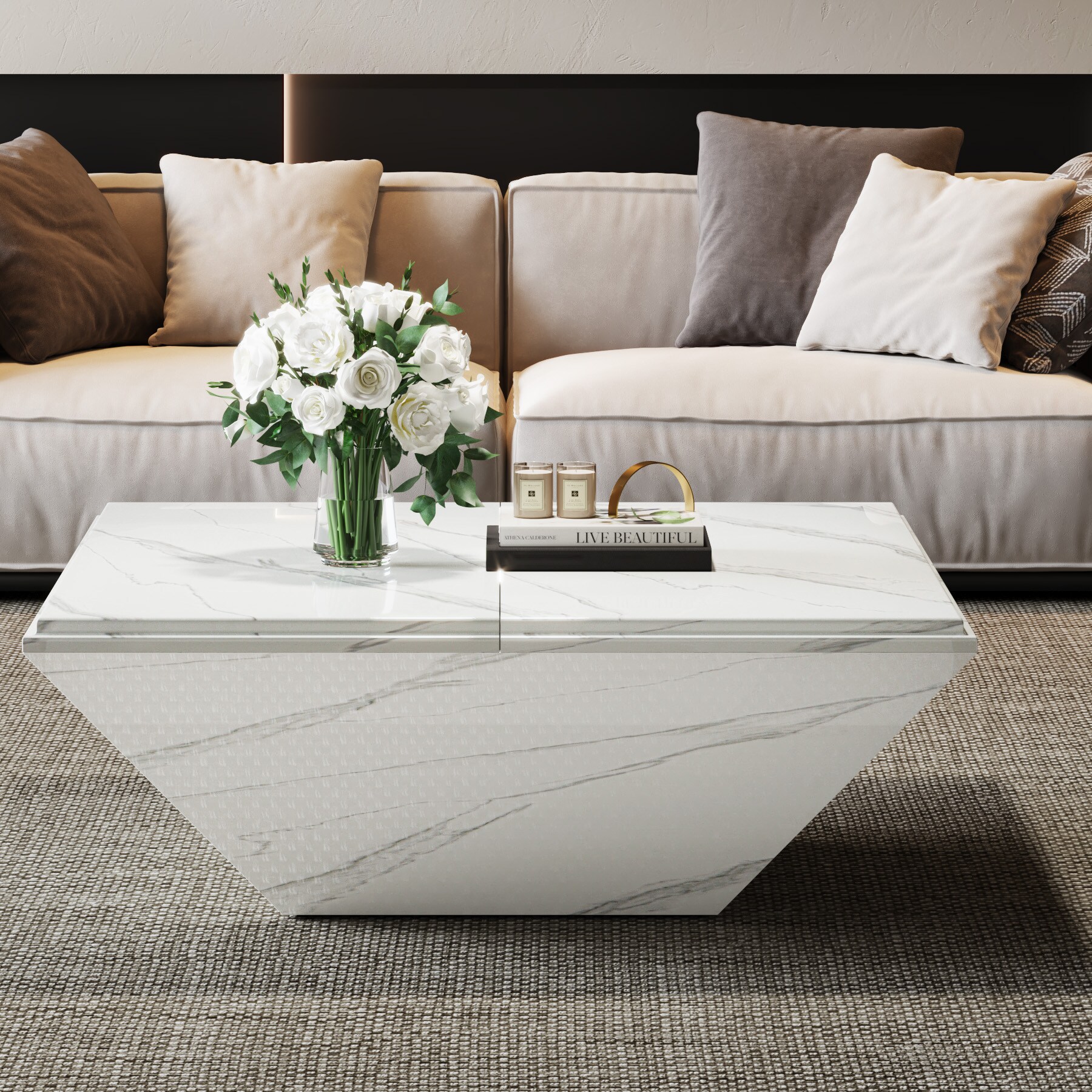 Tribesigns LWSC-NY117X Coffee-Tables - View #2