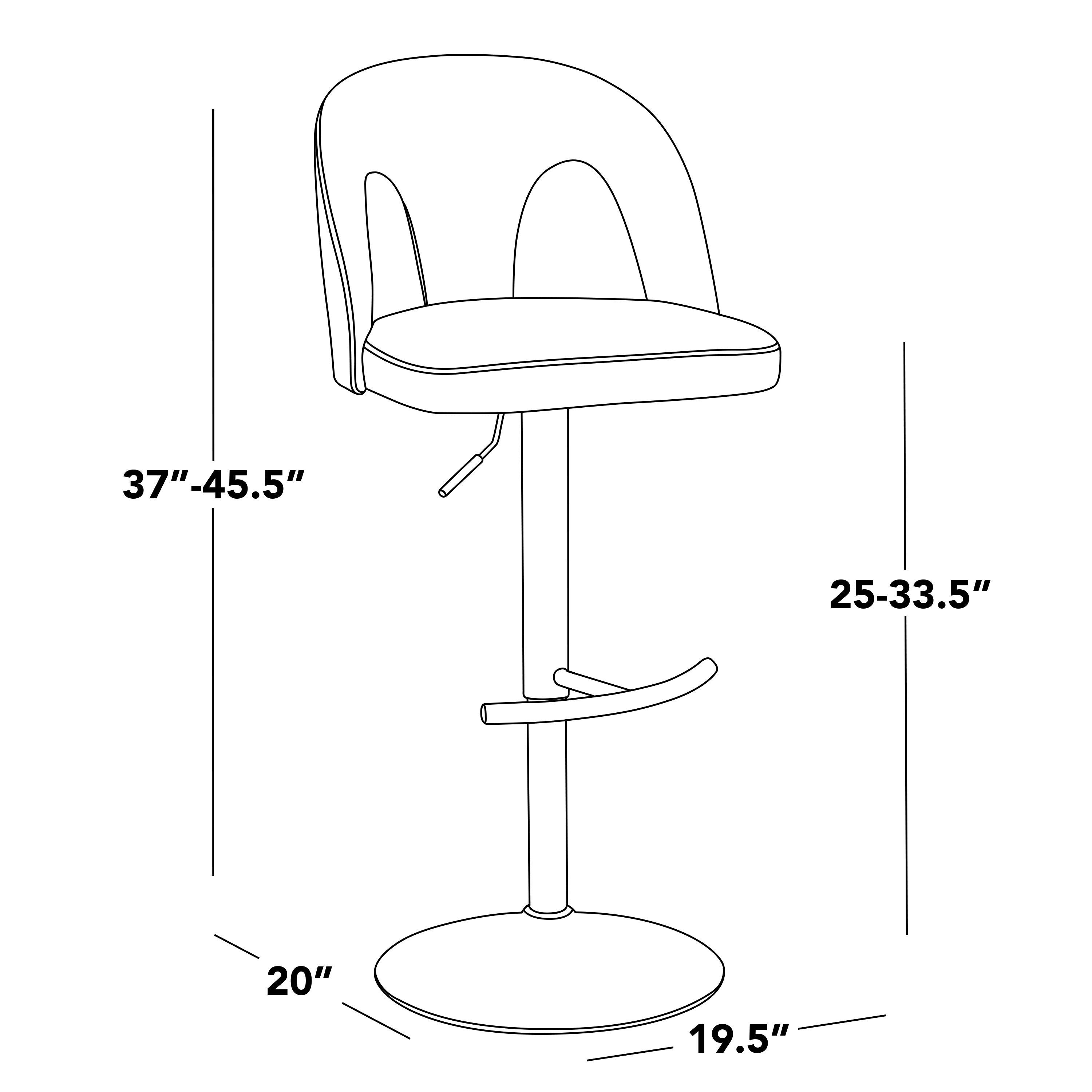 LOVMOR Set of 2 Contemporary Fabric Dining Side Chair Velvet Seat ...