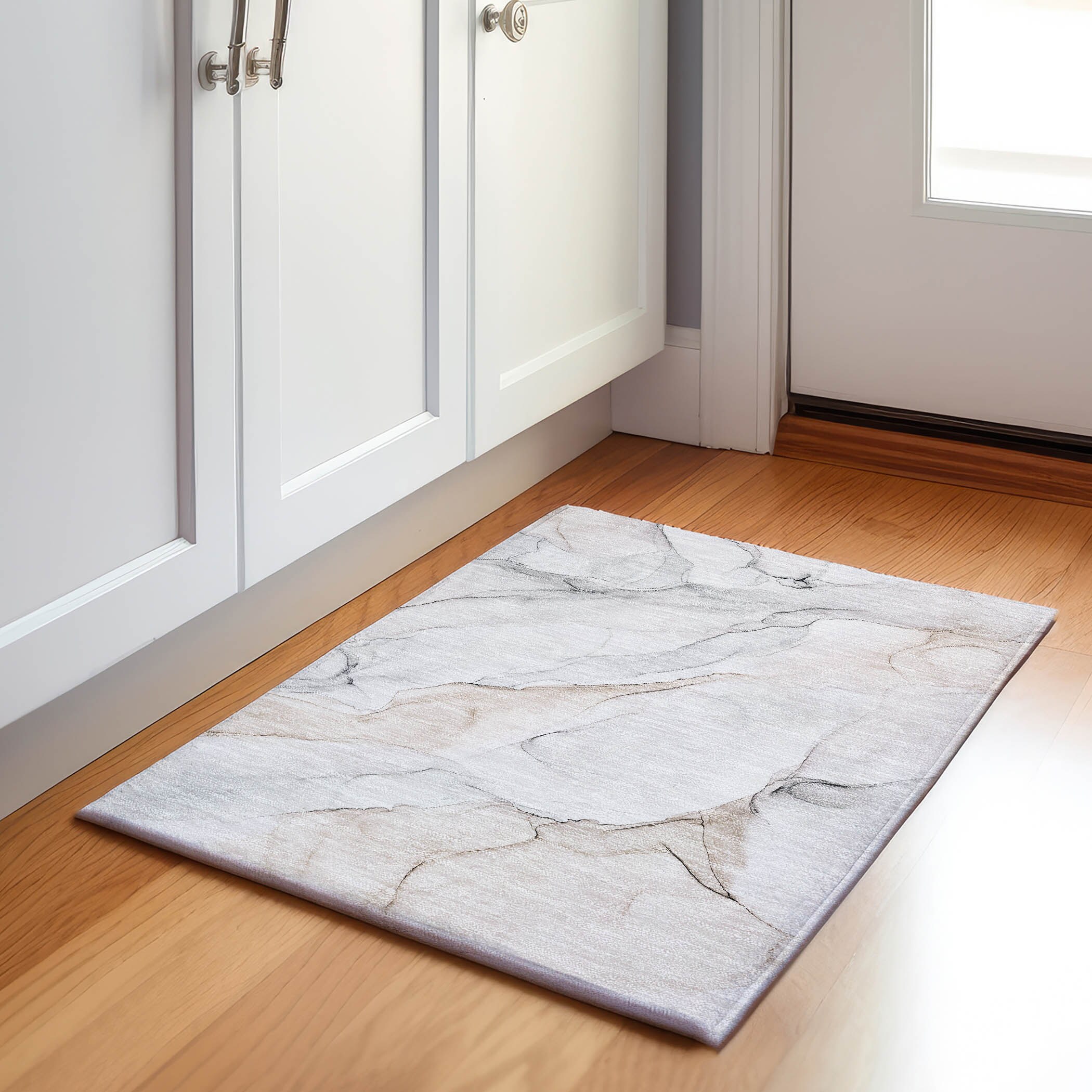 Addison Rugs AMF563PK20X30 Mayfield AMF563PK 2 x 3 (ft) Loomed Polyester Paprika Rectangular Indoor Geometric Machine washable Area rug