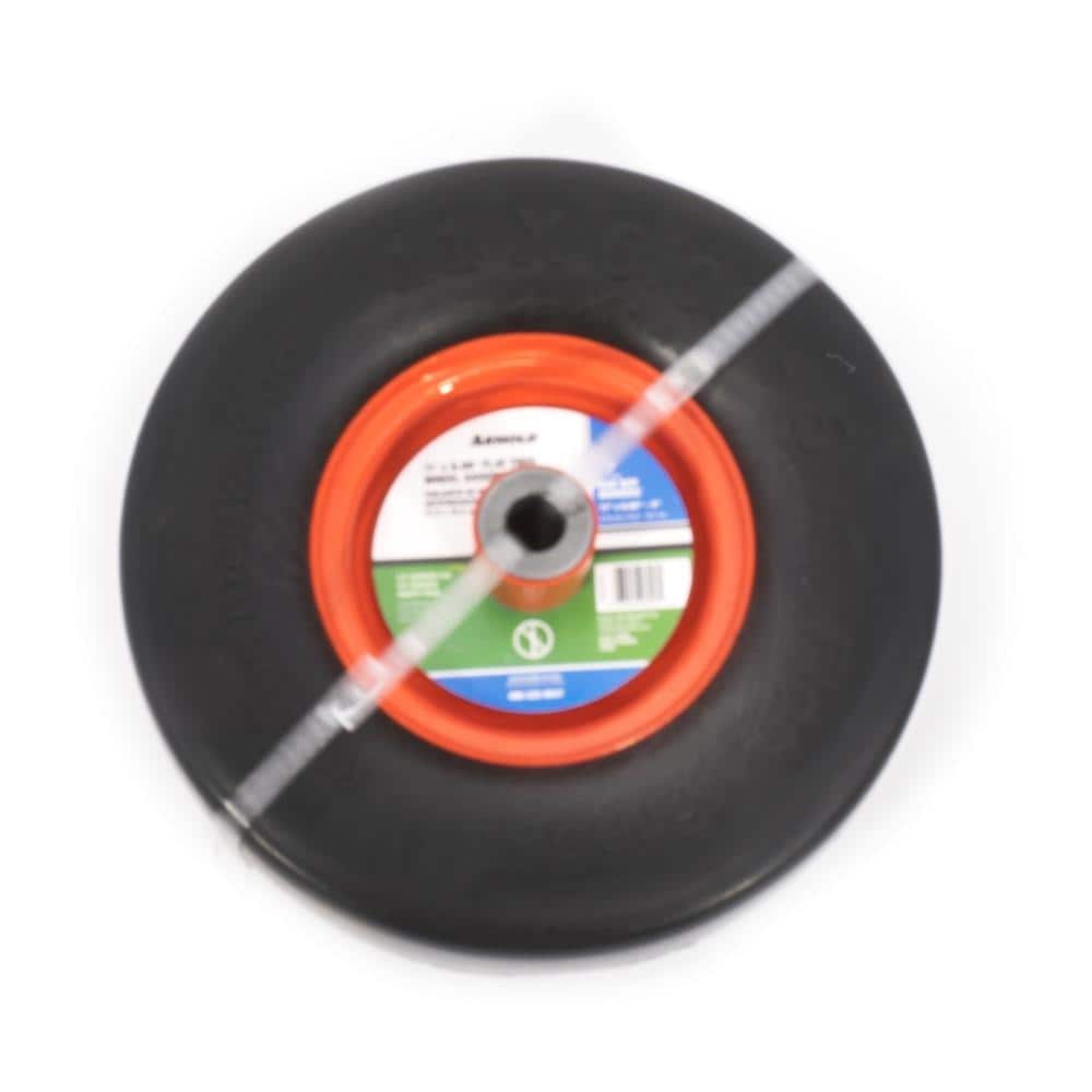 Arnold 490-325-0047 11-in x 4-in Universal Fit (5/8-in) Flat-free Front Wheel