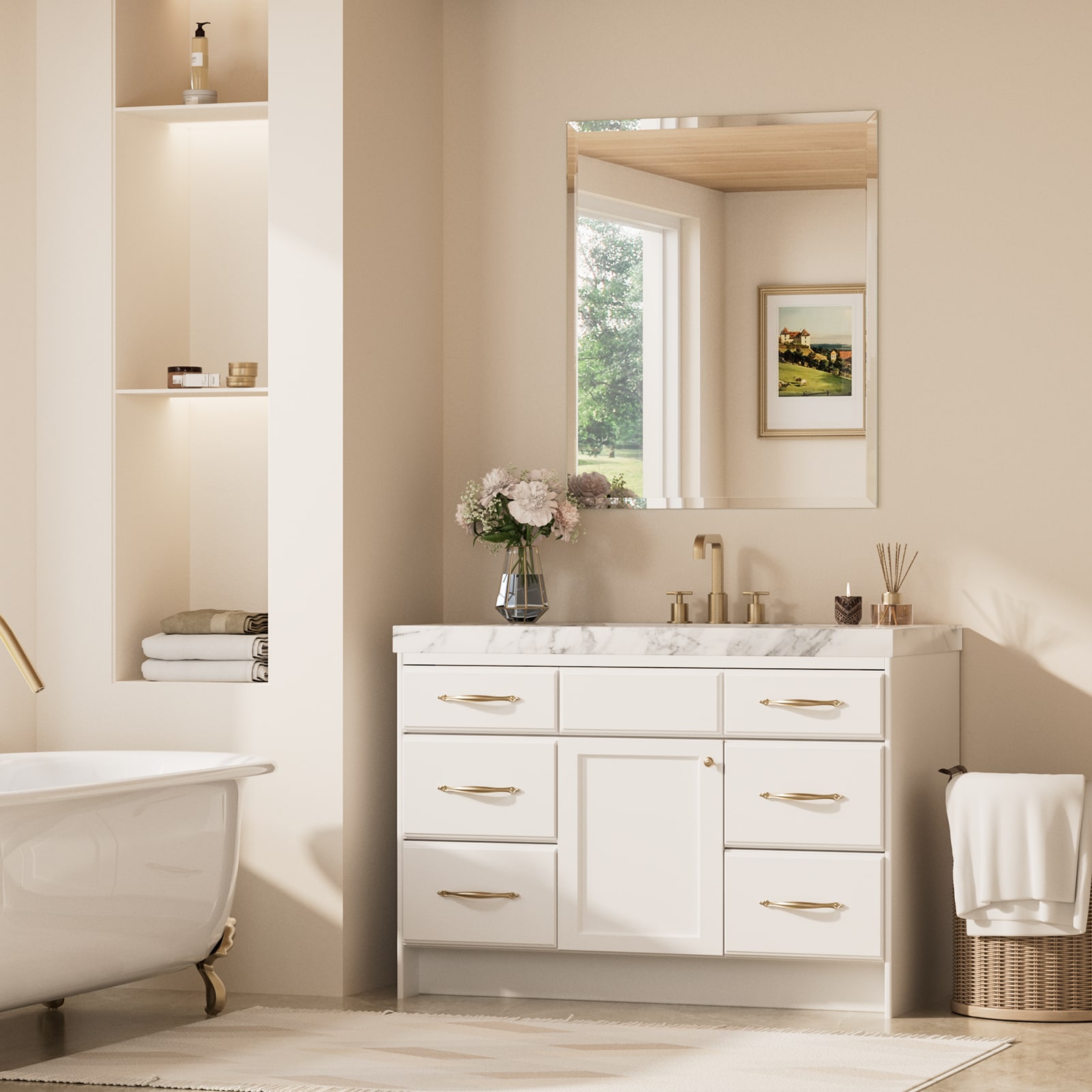 Keonjinn LW-WKJ-FJ-7691 Decor-Mirrors - View #2