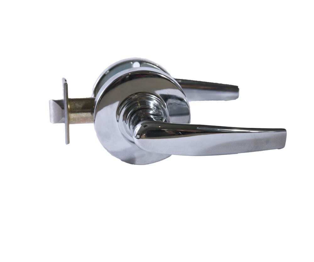 Schlage ND Series Schlage ND Series Cylindrical Lock Polished Chrome  Interior/Exterior Passage Door Handle at