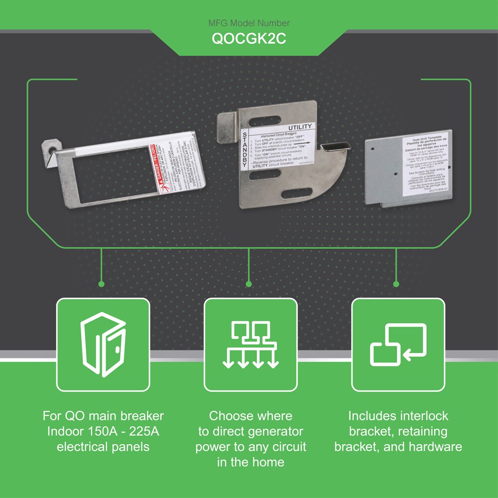 Square D QOCGK2C Generator-Parts-Accessories - View #3