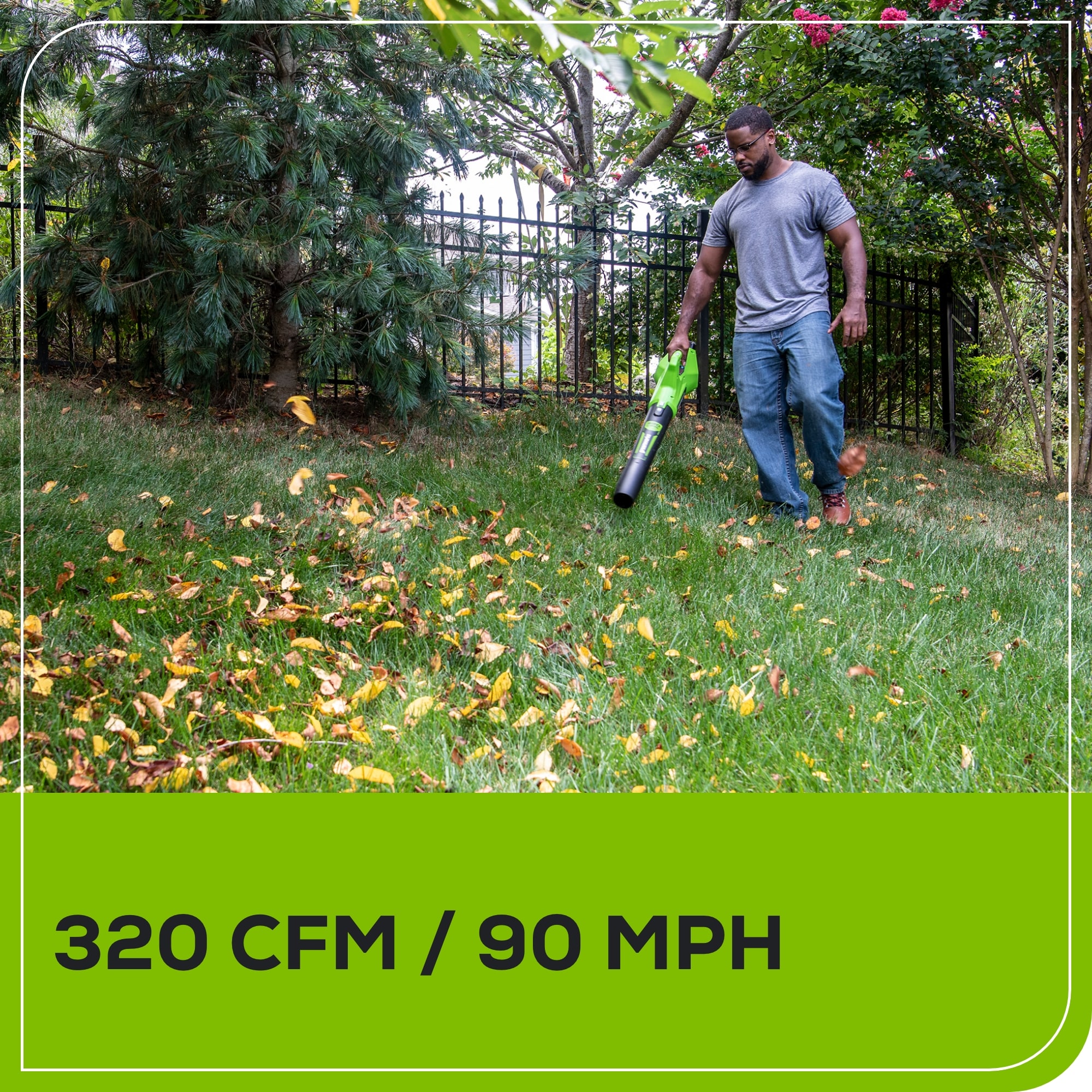 Greenworks BL24B212 Cordless-Electric-Blowers - View #7