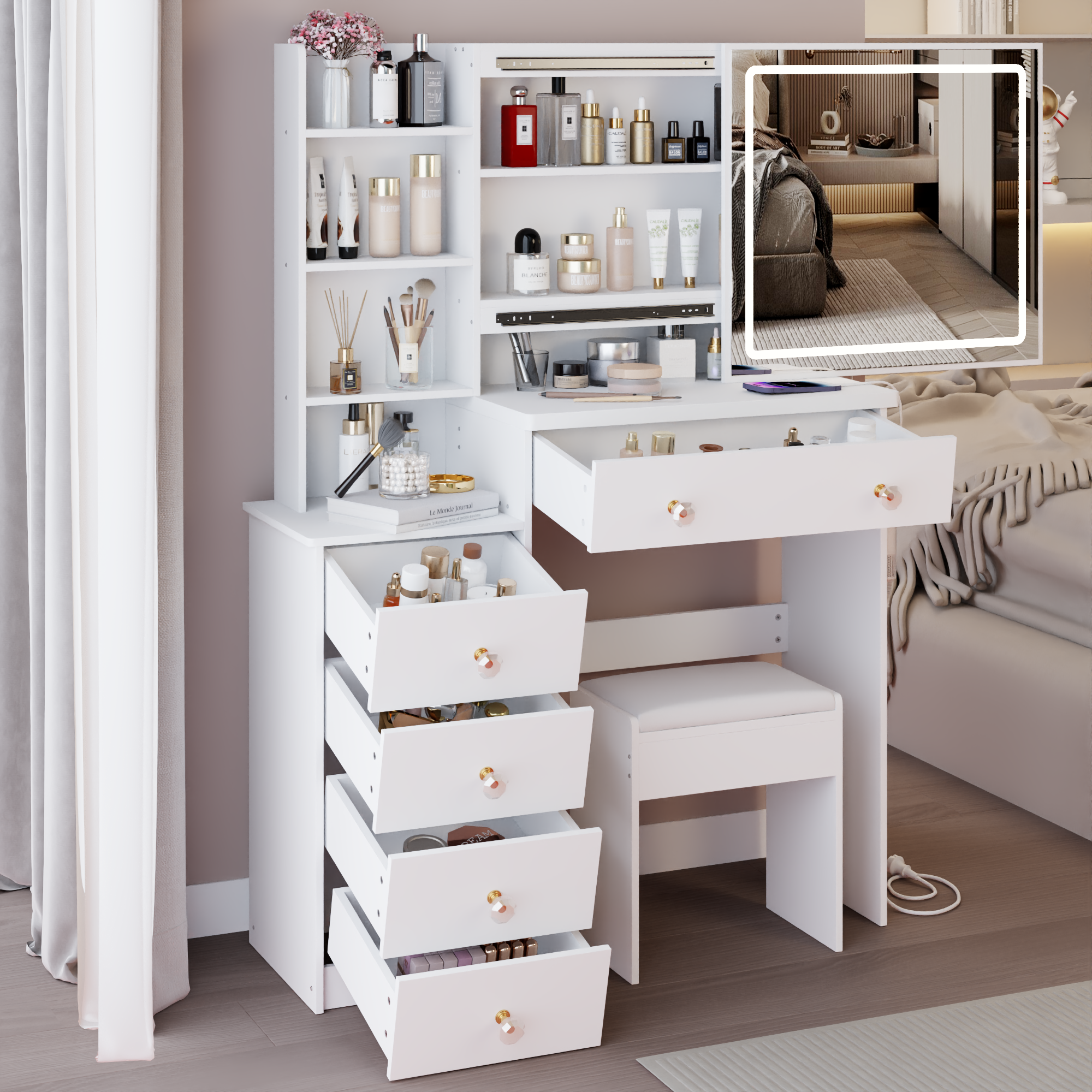 Flynama L-P224319 Bedroom-Vanities - View #8