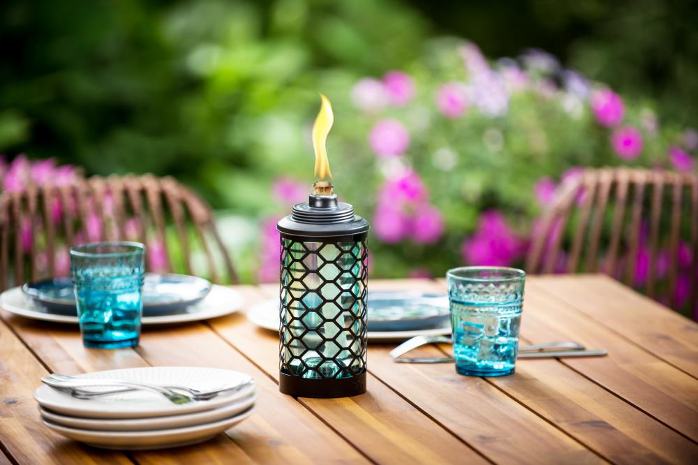 Mainstays Citronella Metal Table Top Torch For Indoor And