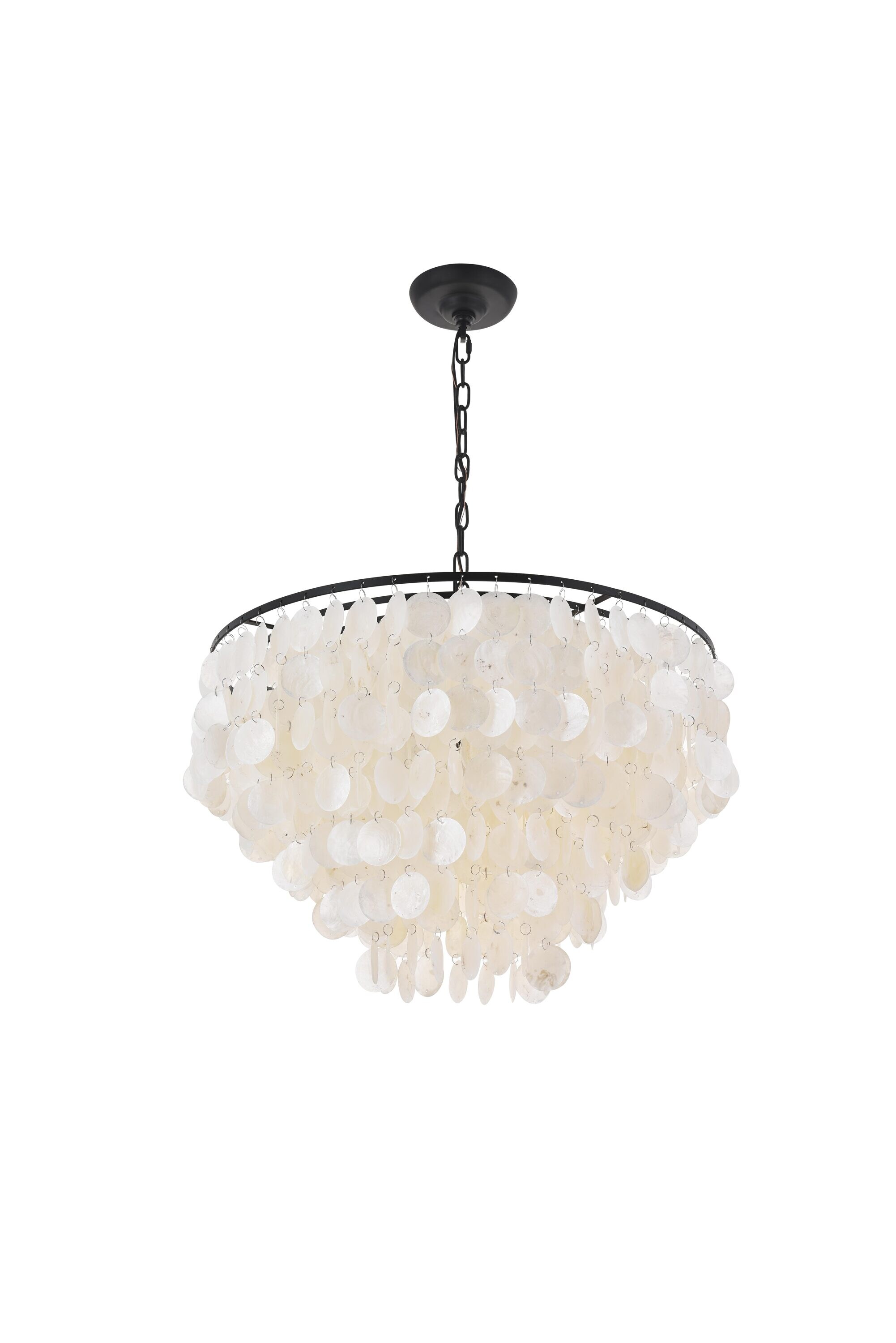 Elegant Decor HFDL15150D24BK Pendant-Lights - View #9